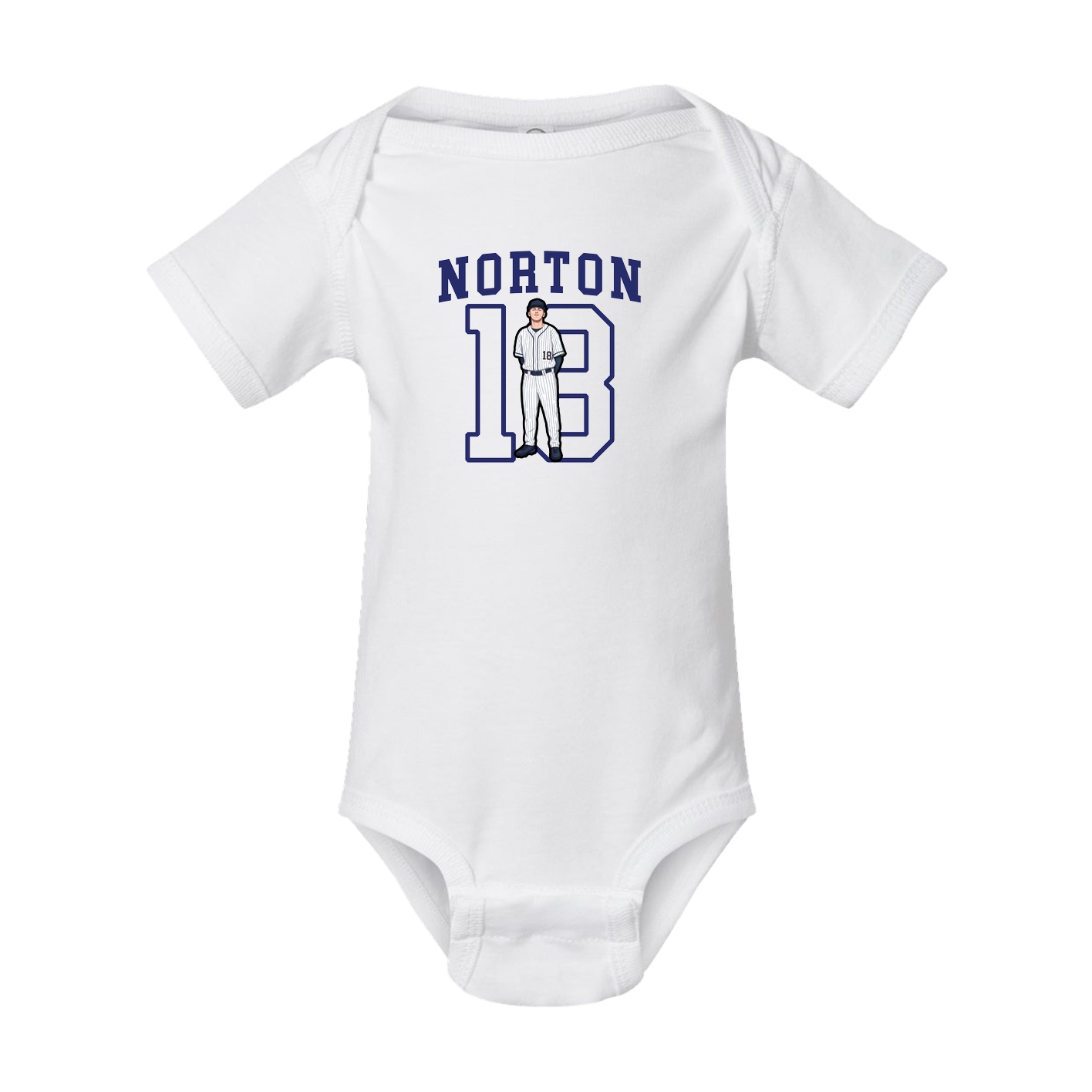 Baby Onesie — Shirsey in White