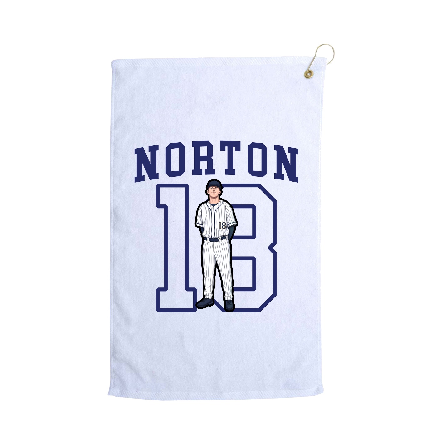 Golf Towel — Shirsey in White