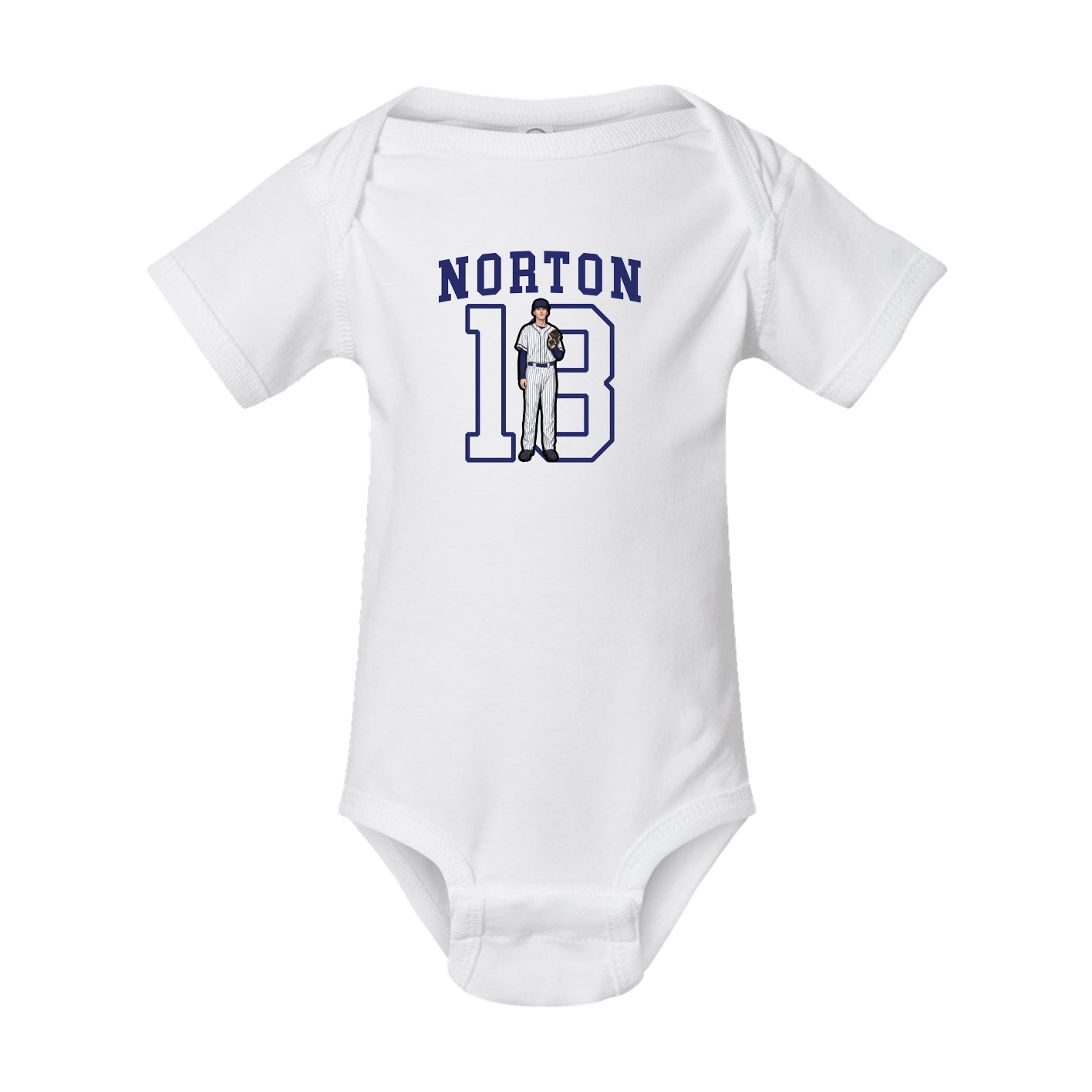 Baby Onesie — Shirsey in White
