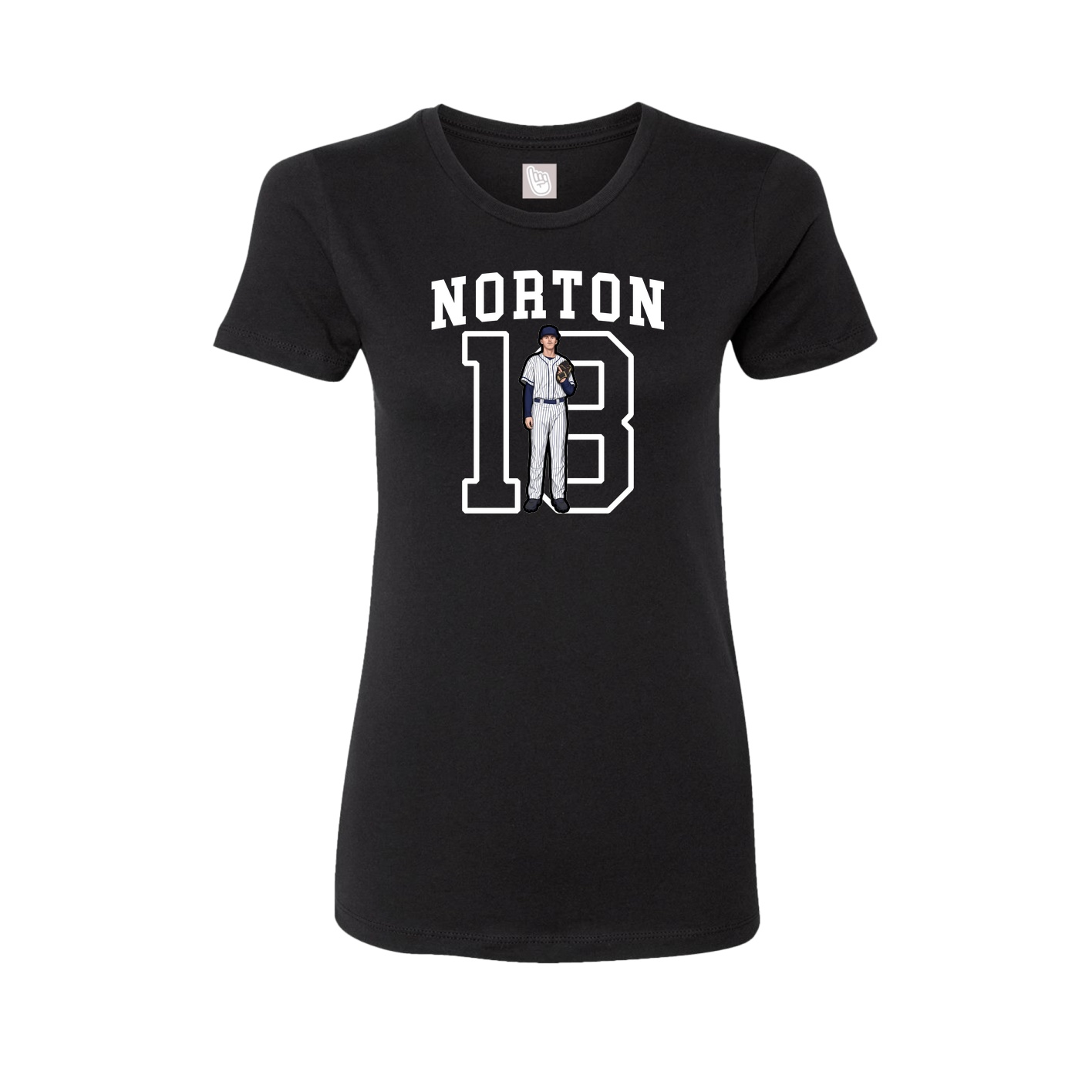 Fitted Women's Tee — Shirsey in Black