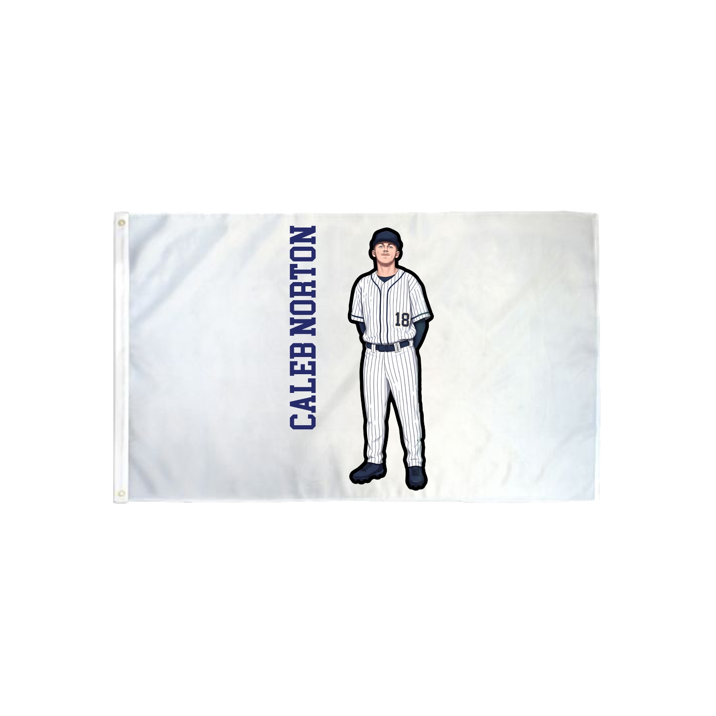 3x5 Flag — Name Vertical in Classic