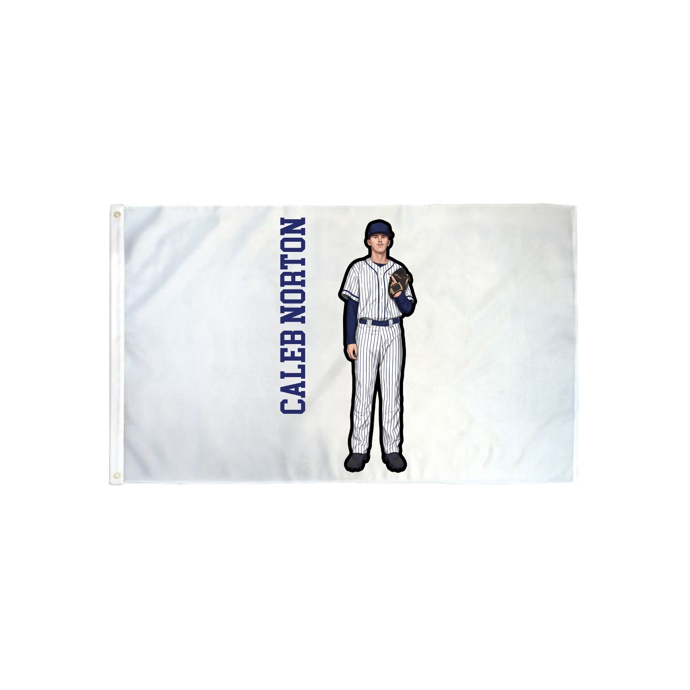 3x5 Flag — Name Vertical in Classic