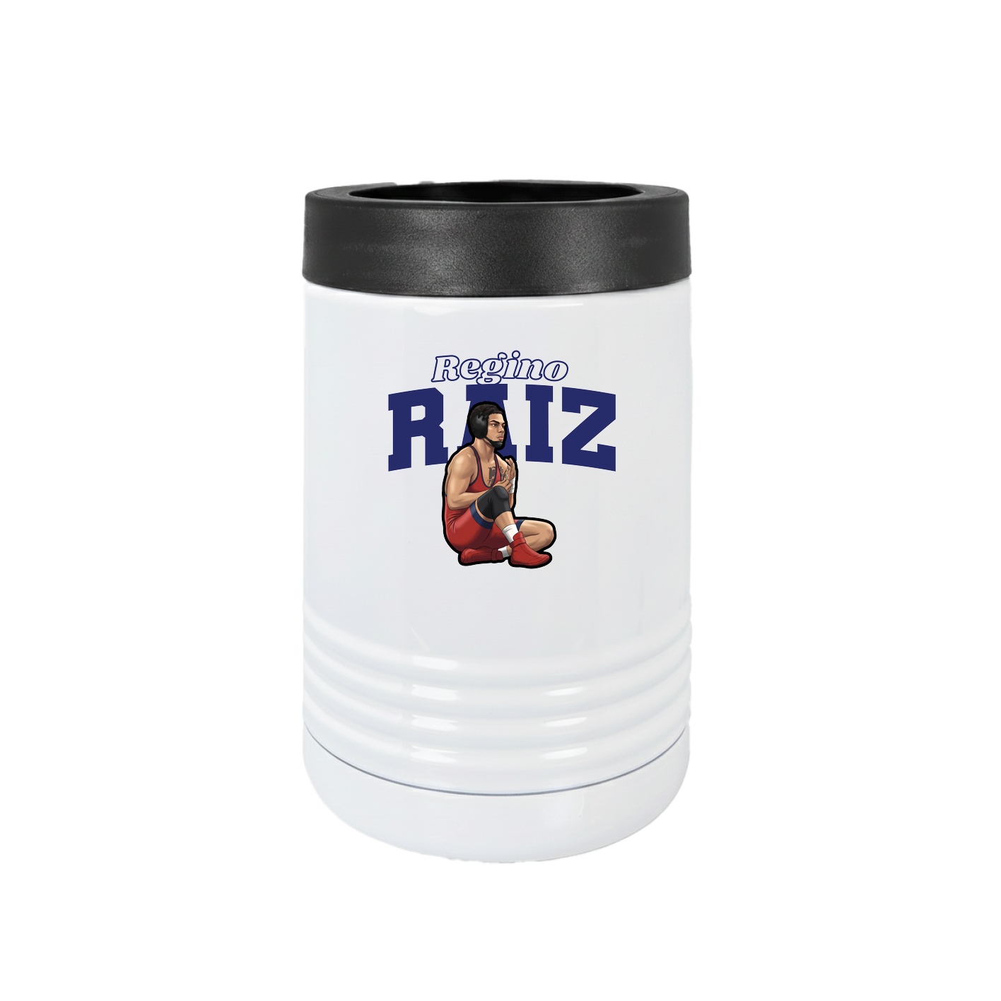 Beverage Holder — Name Arch in White