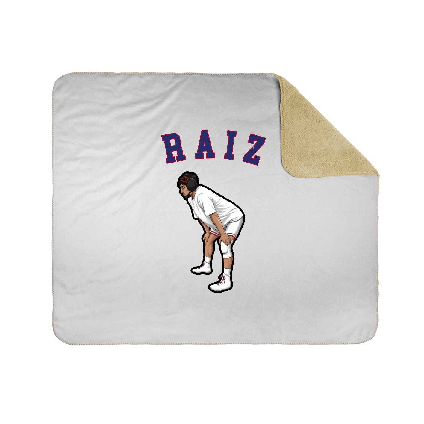 Throw Blanket — Shirsey Arch in White