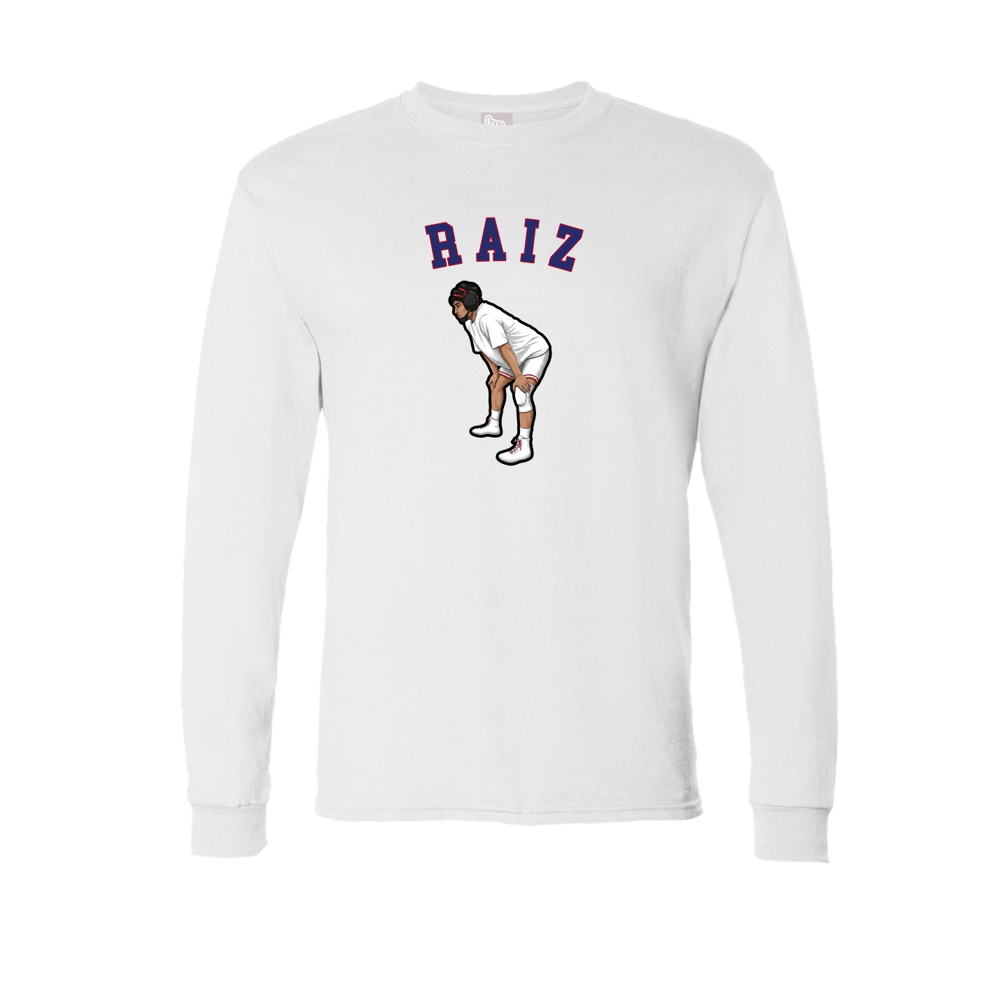 Long Sleeve Tee — Shirsey Arch in White