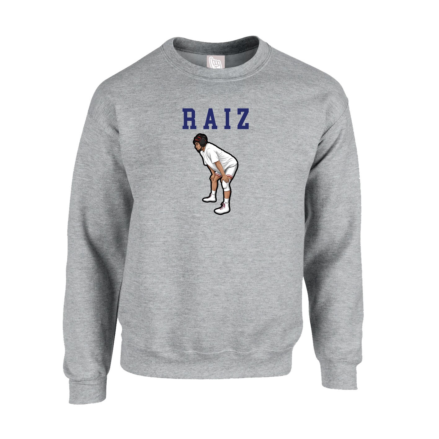 Fleece Crew — Shirsey in Grey