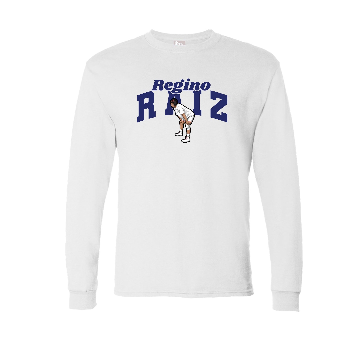 Long Sleeve Tee — Signature Arch in White