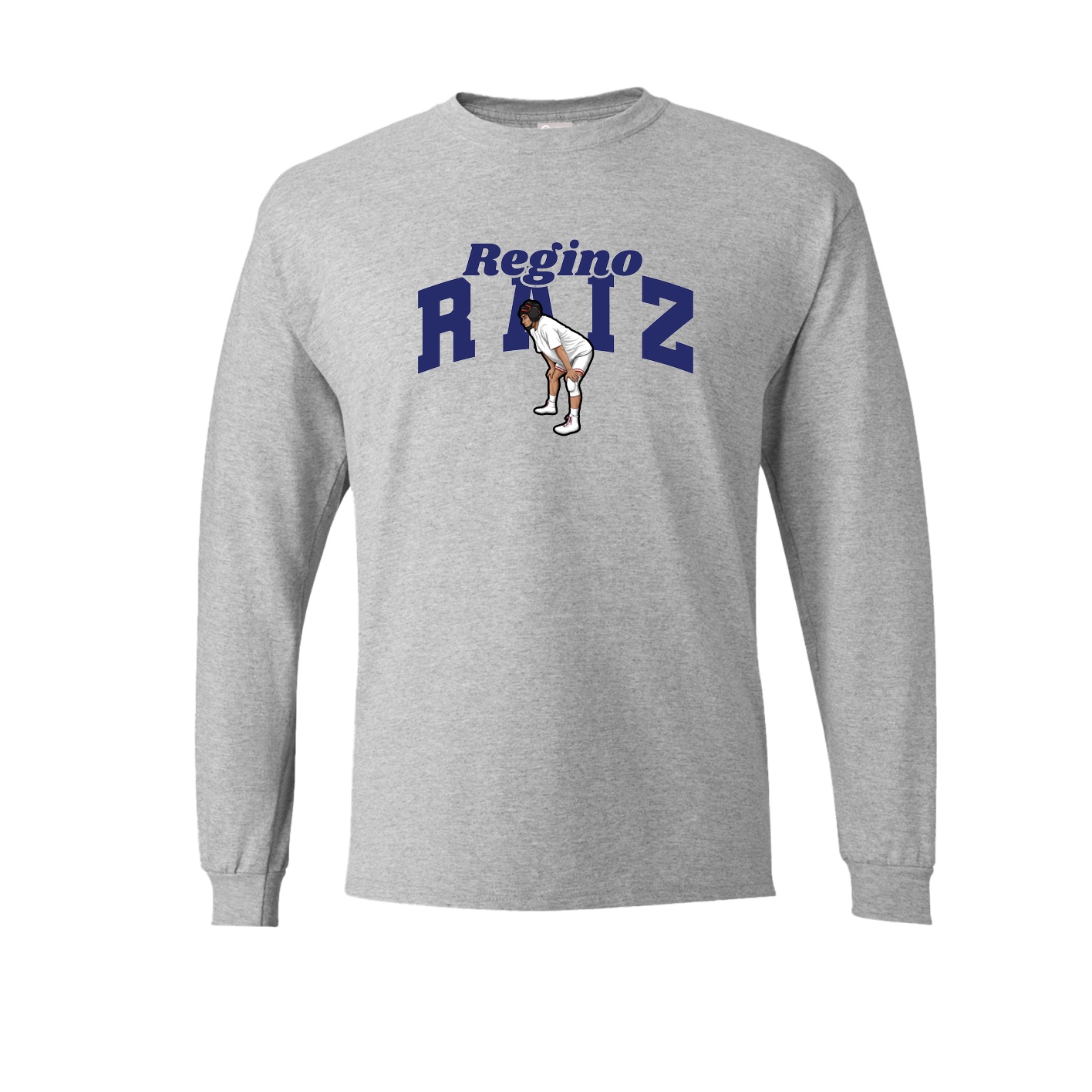 Long Sleeve Tee — Signature Arch in Grey