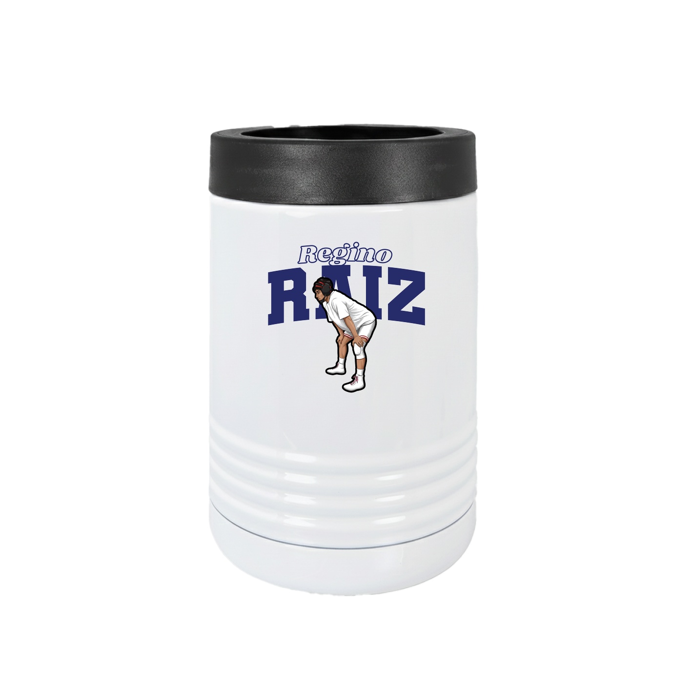 Beverage Holder — Name Arch in White