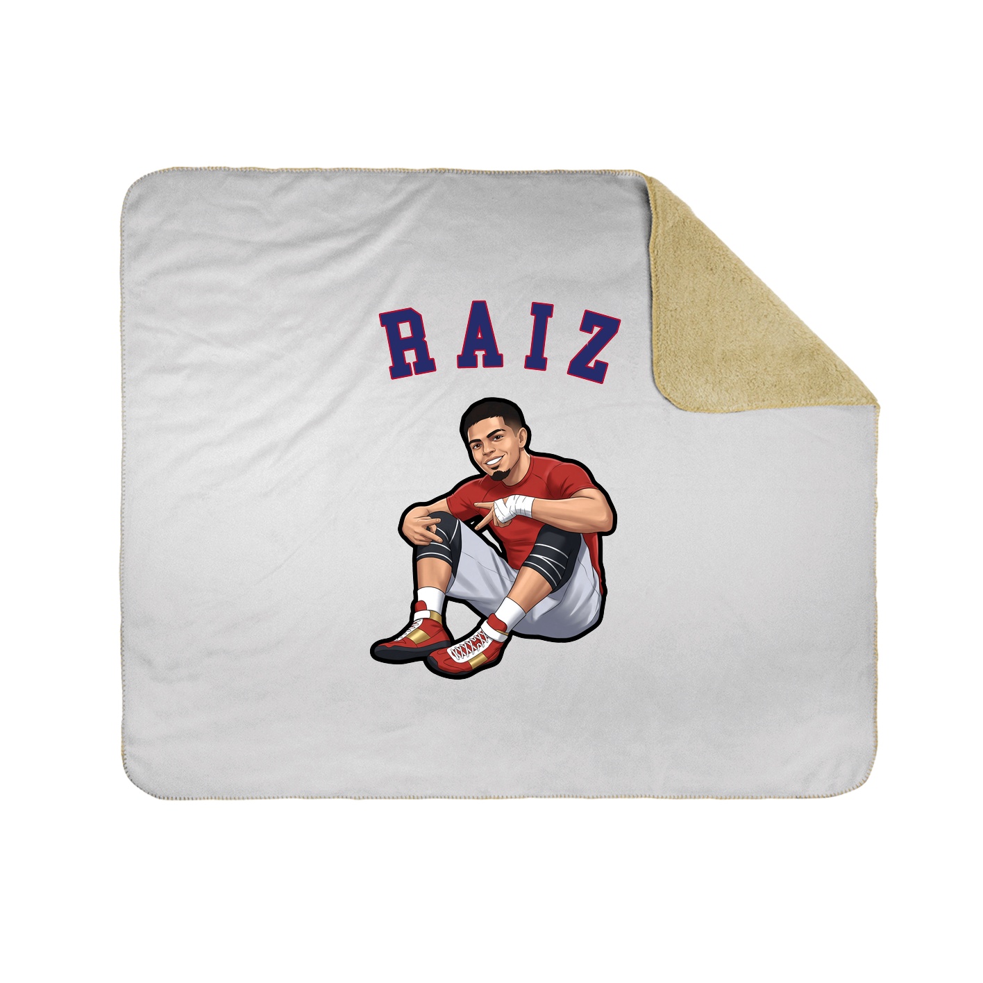 Throw Blanket — Shirsey Arch in White