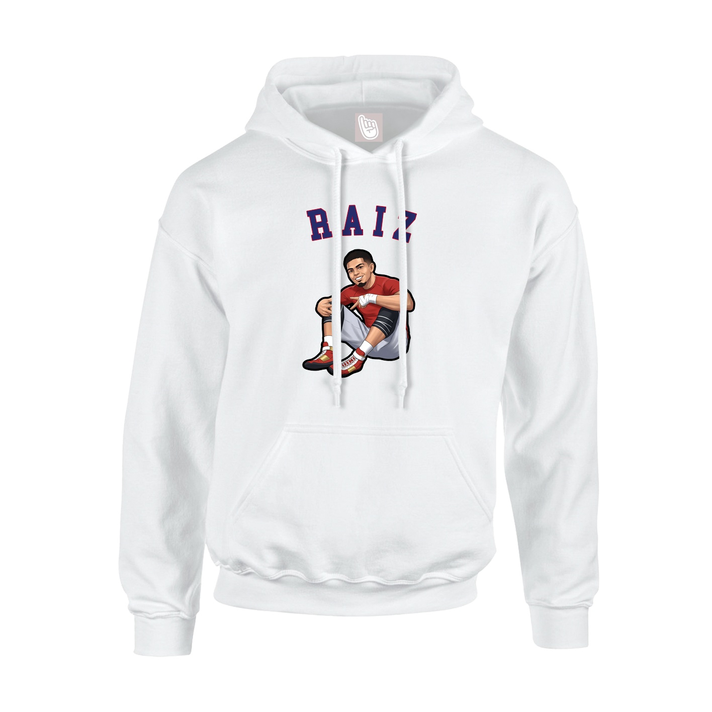 Youth Hoodie — Shirsey Arch in White