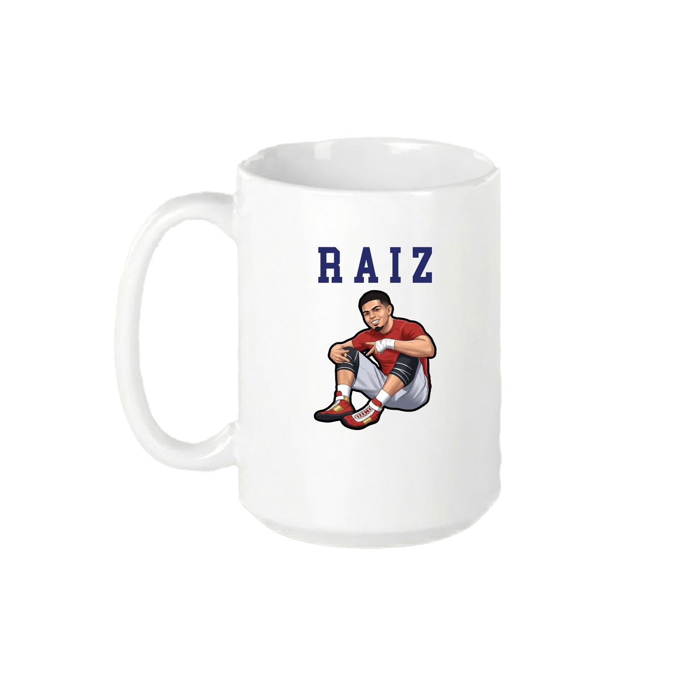 15oz Coffee Mug — Shirsey in White