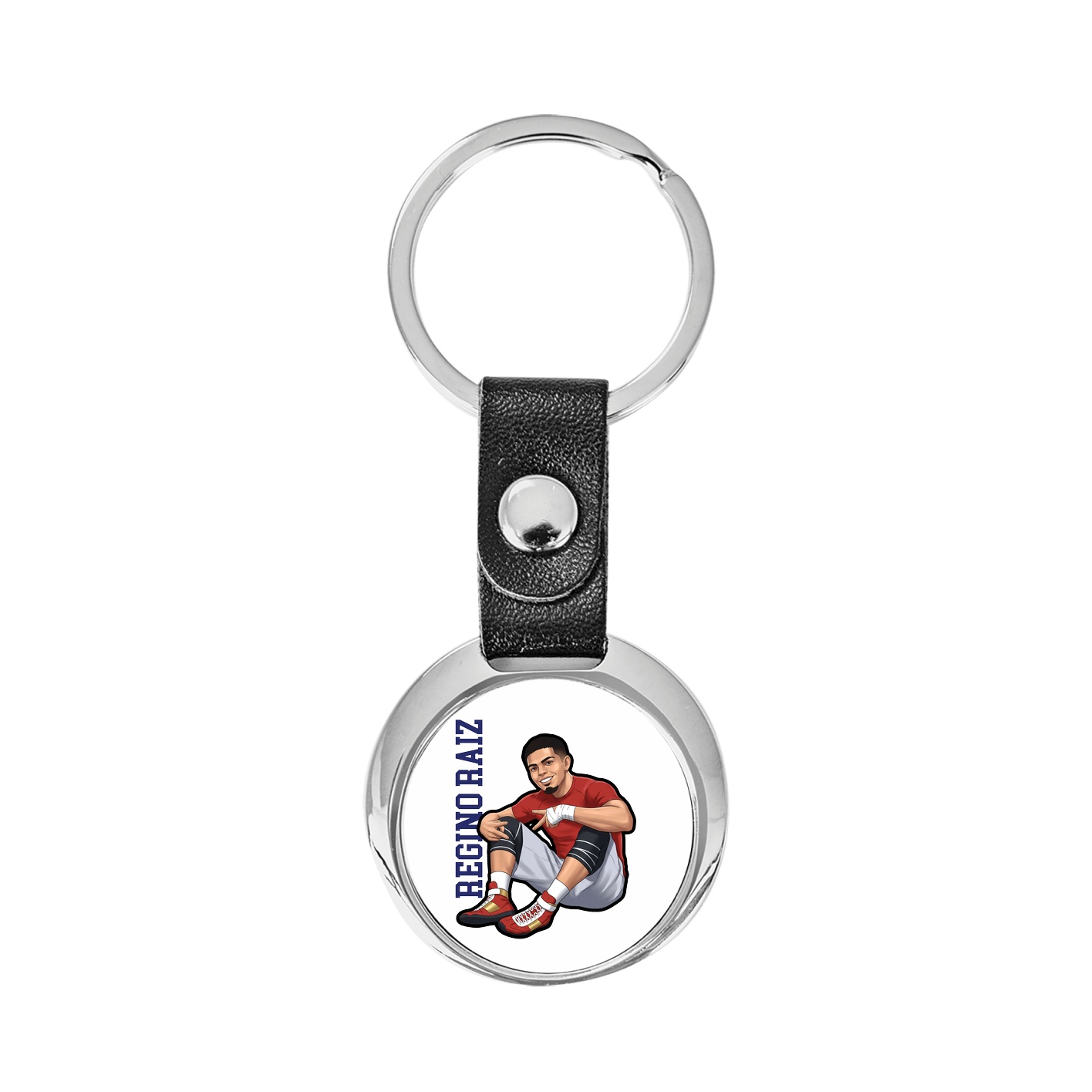 Key Chain — Name Vertical in Classic