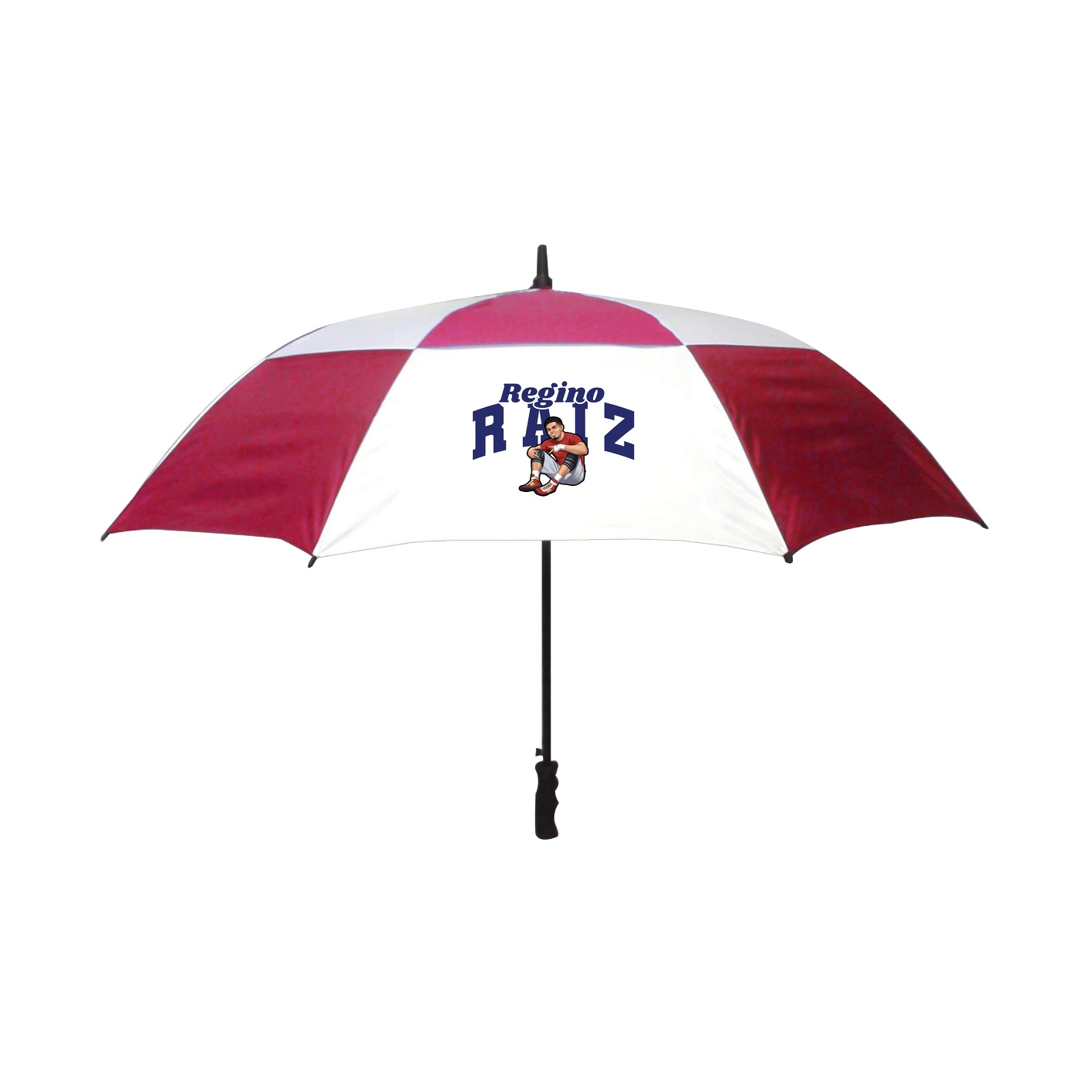 Golf Umbrella — Signature Arch in Red