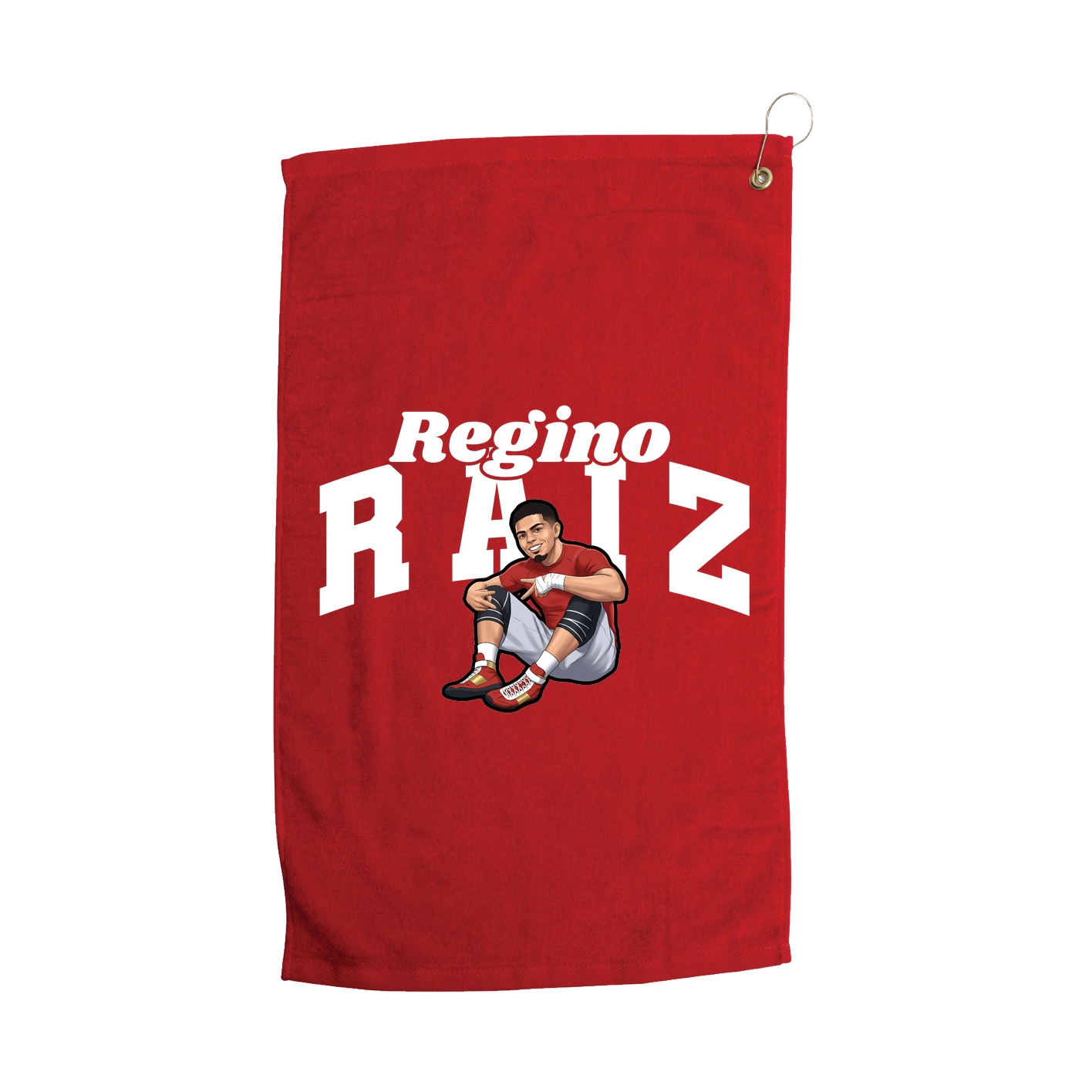 Golf Towel — Signature Arch in Red