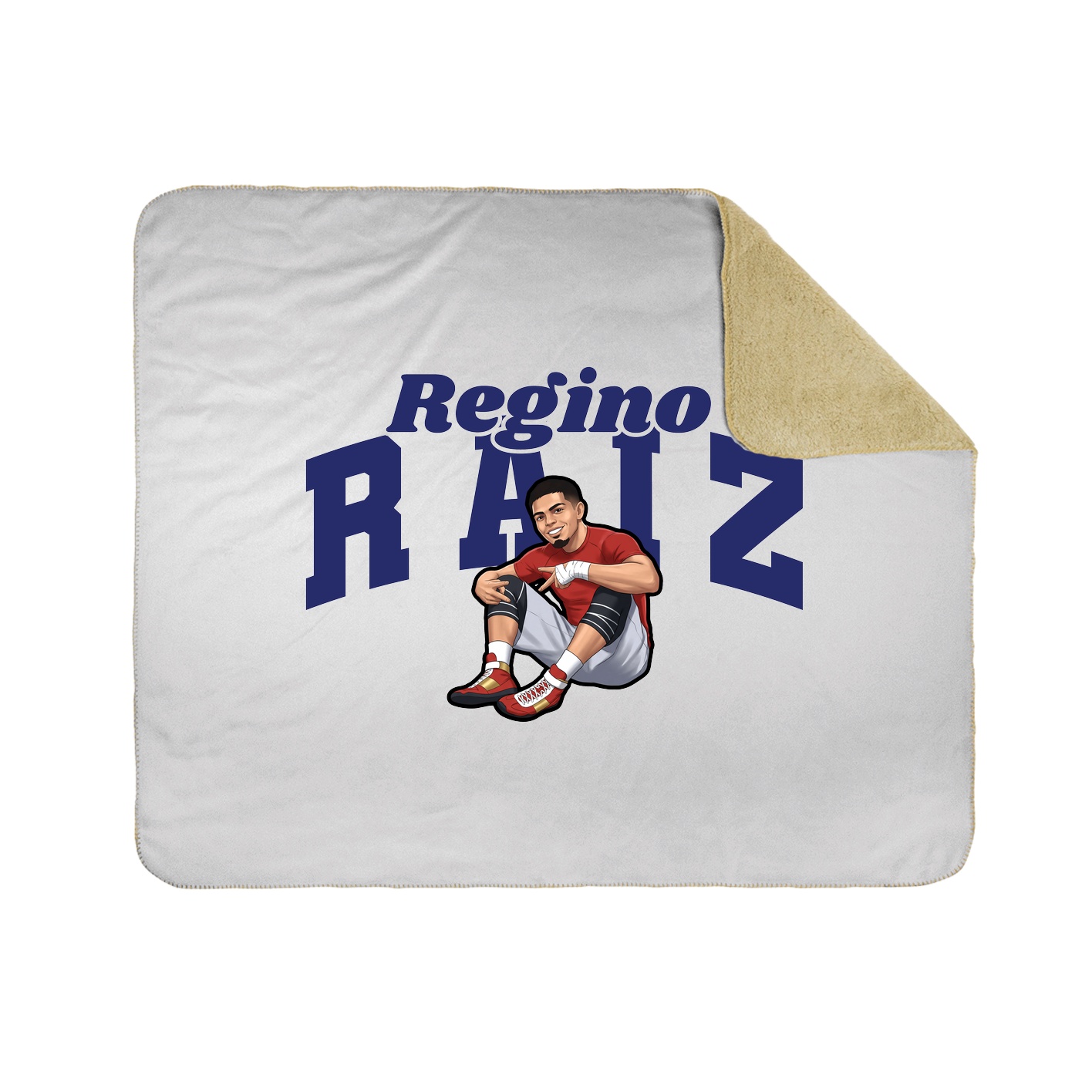 Throw Blanket — Signature Arch in White