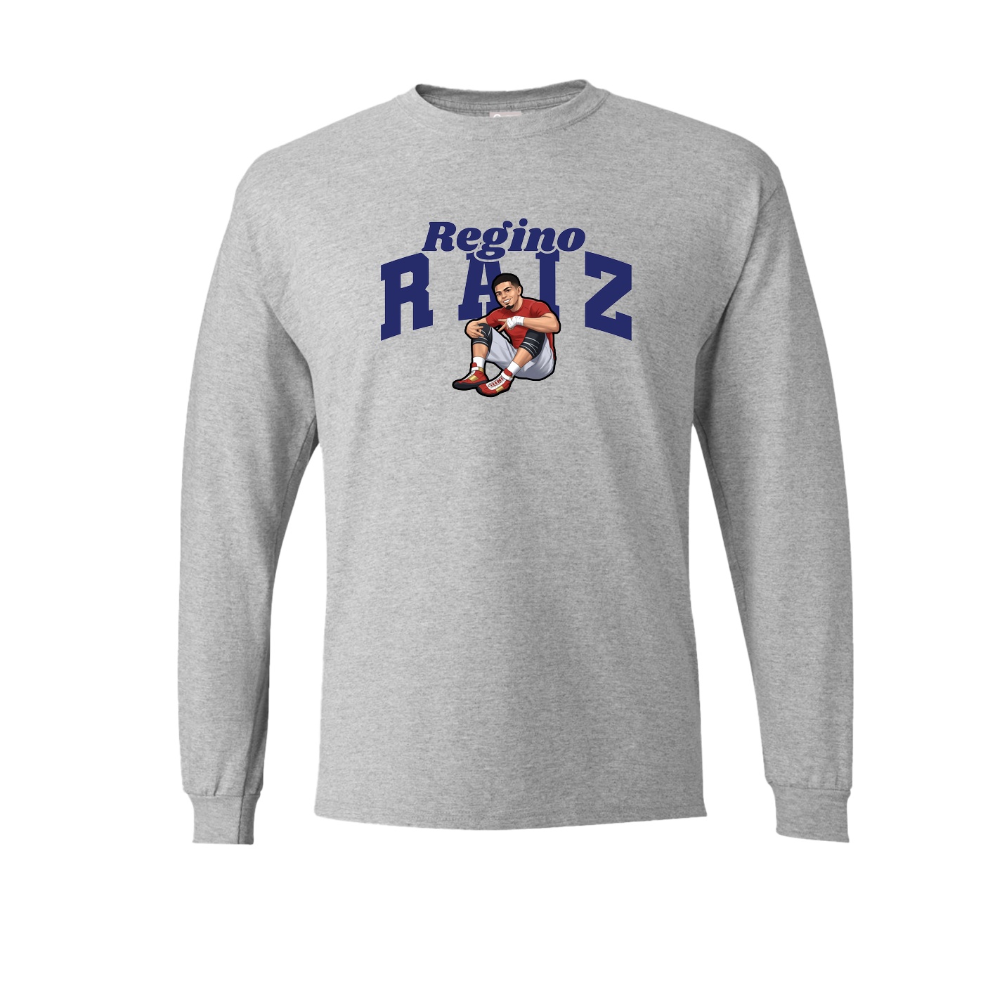 Long Sleeve Tee — Signature Arch in Grey