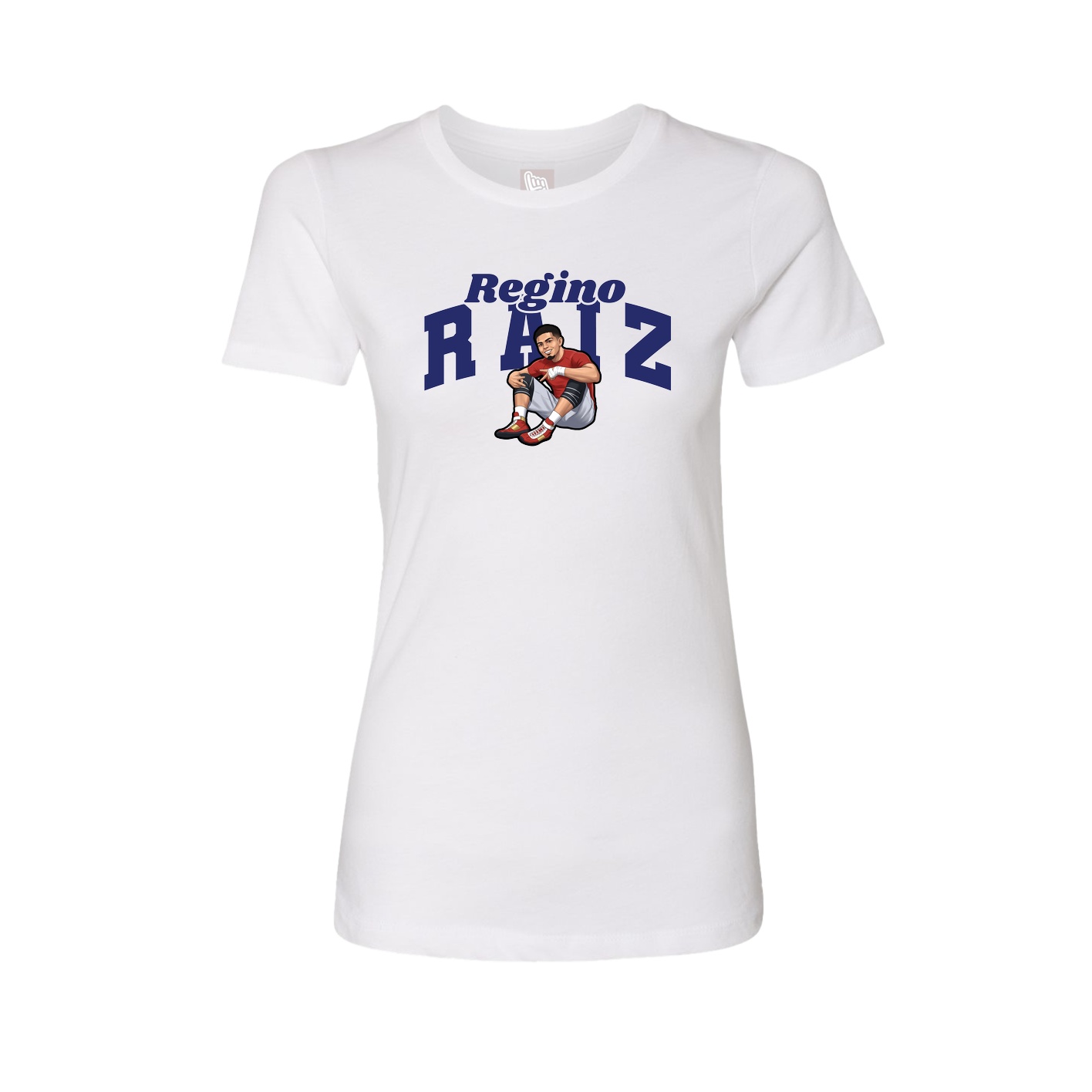 Womens Tee — Signature Arch in White