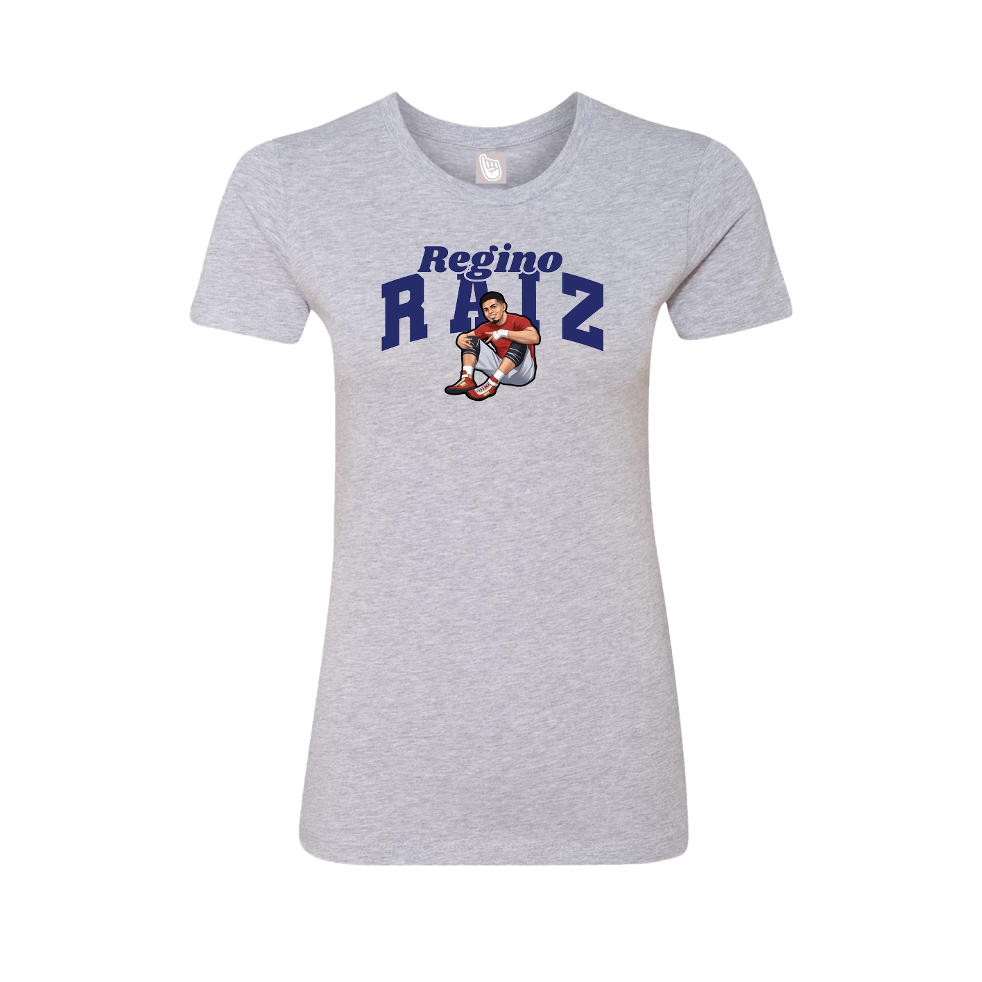 Womens Tee — Signature Arch in Grey