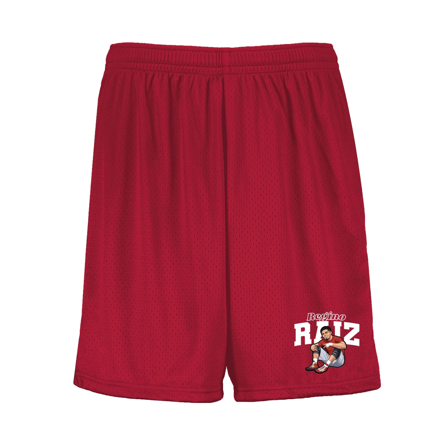 Shorts — Name Arch in Red