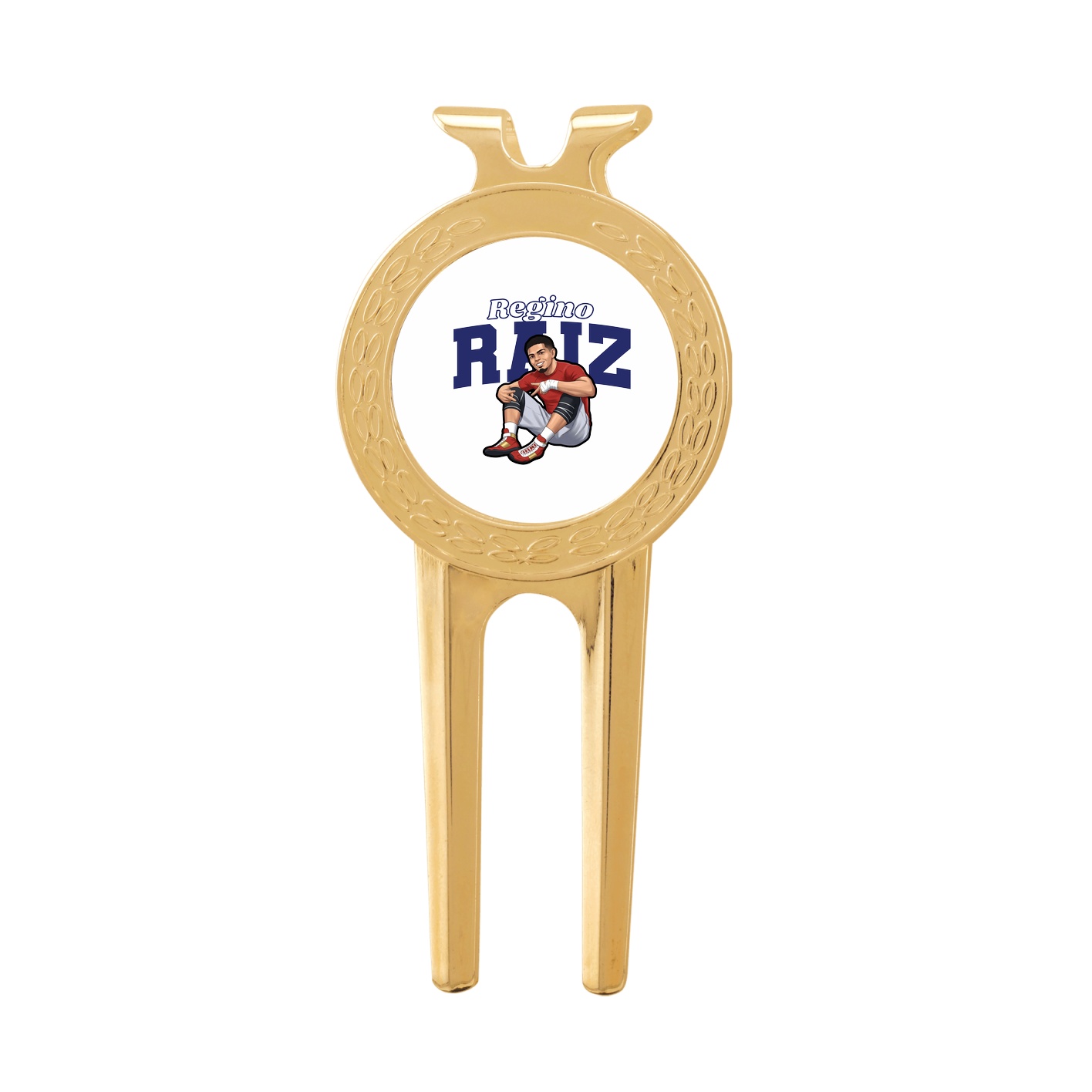 Divot Tool with Ball Marker — Name Arch in Classic