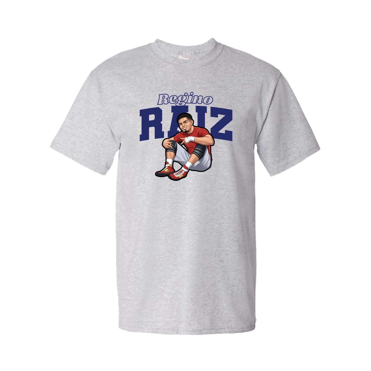 Tee — Name Arch in Grey