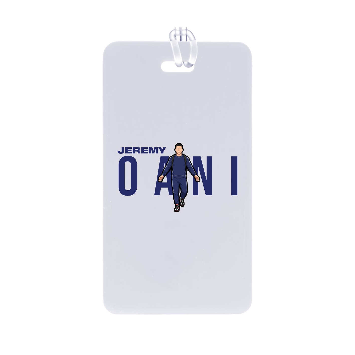 Bag Tag — Player Name in Classic