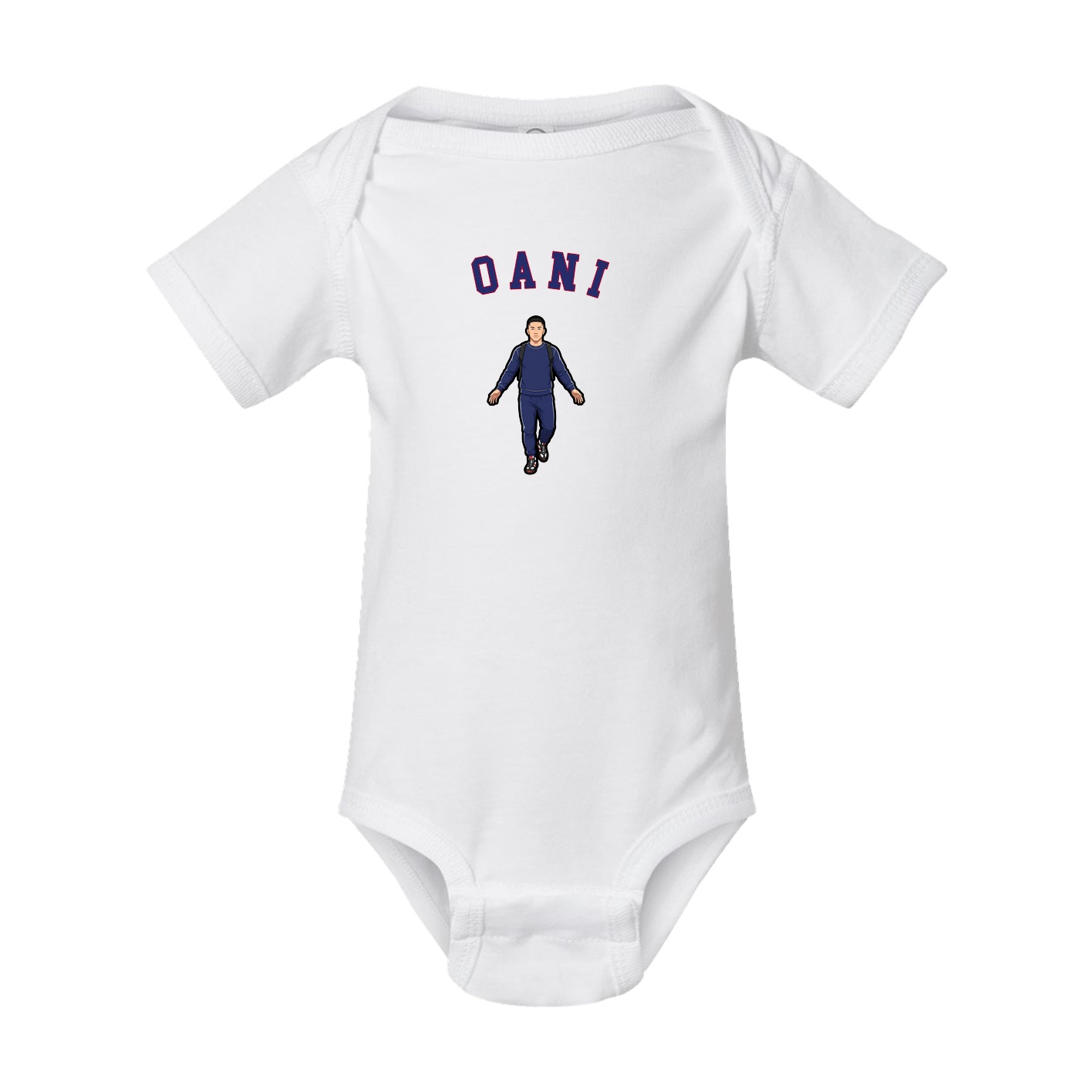 Baby Onesie — Shirsey Arch in White
