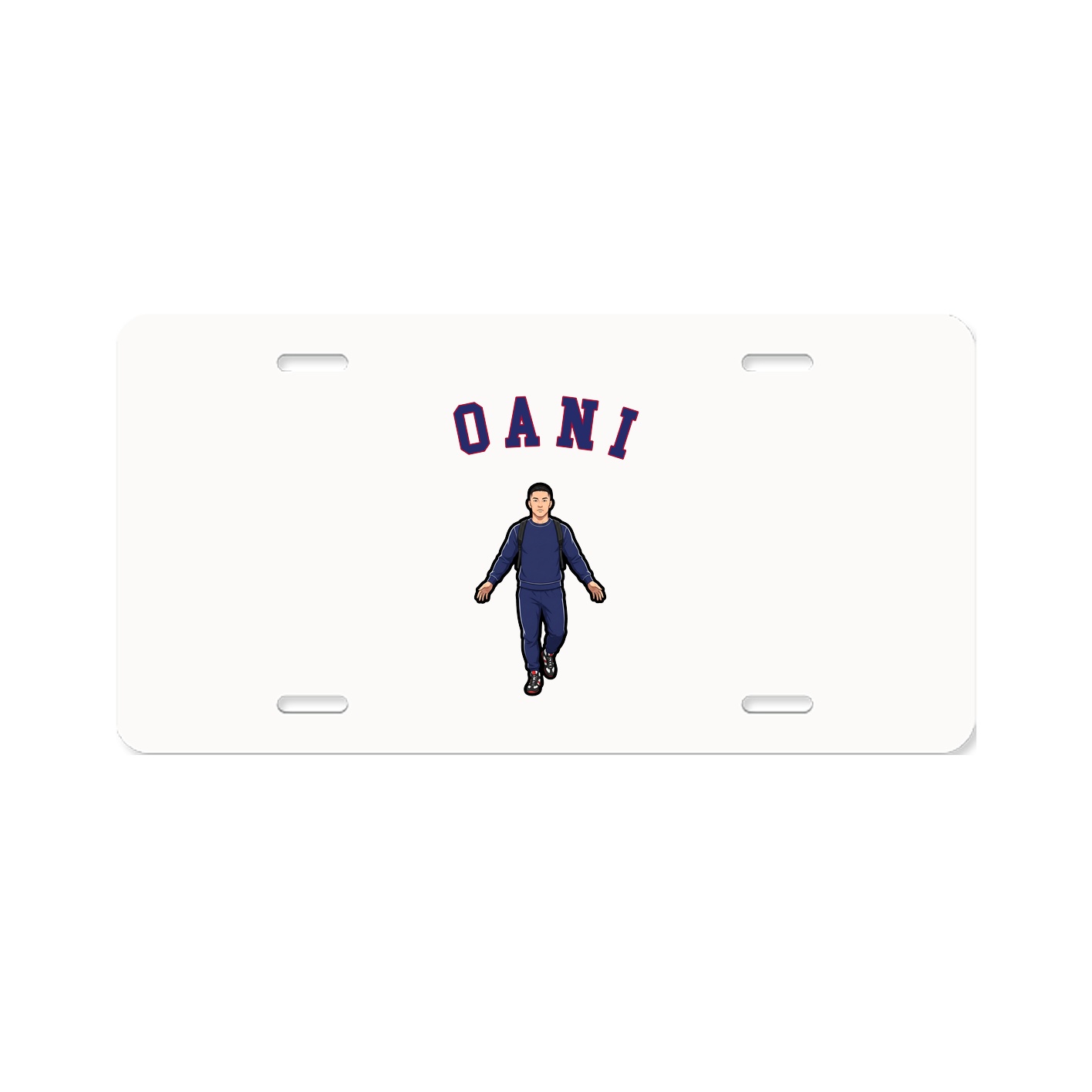 License Plate — Shirsey Arch in Classic