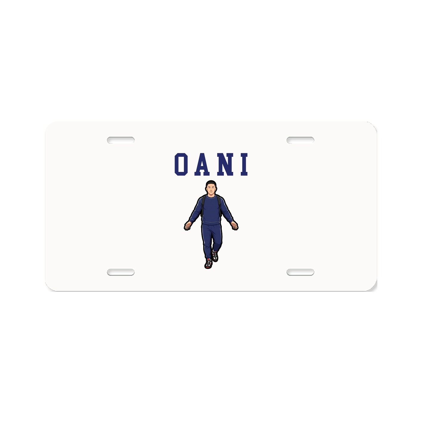 License Plate — Shirsey in Classic