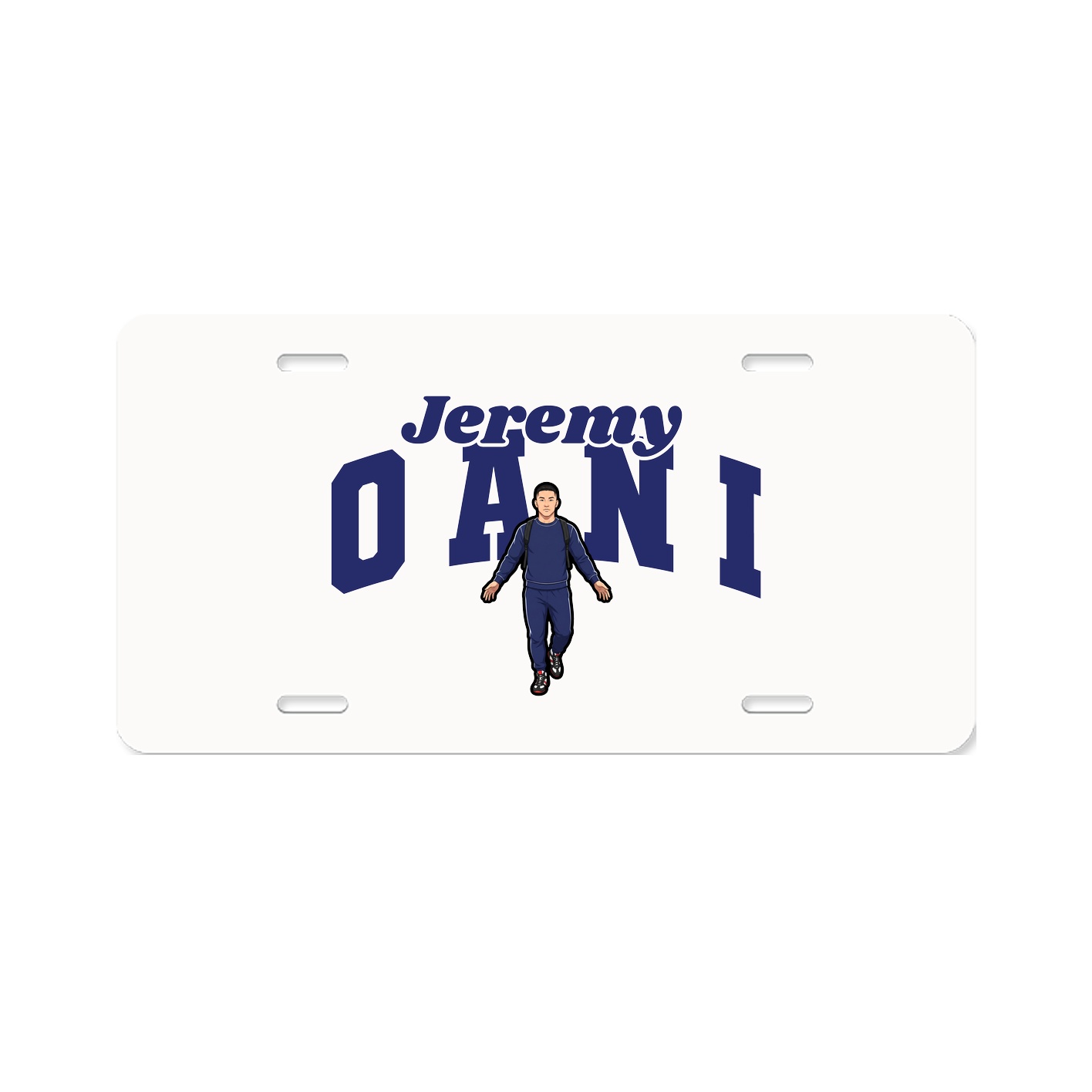 License Plate — Signature Arch in Classic