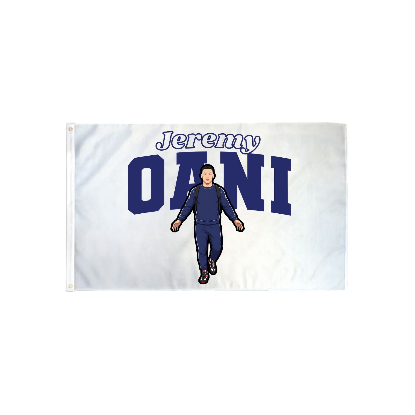 3x5 Flag — Name Arch in Classic
