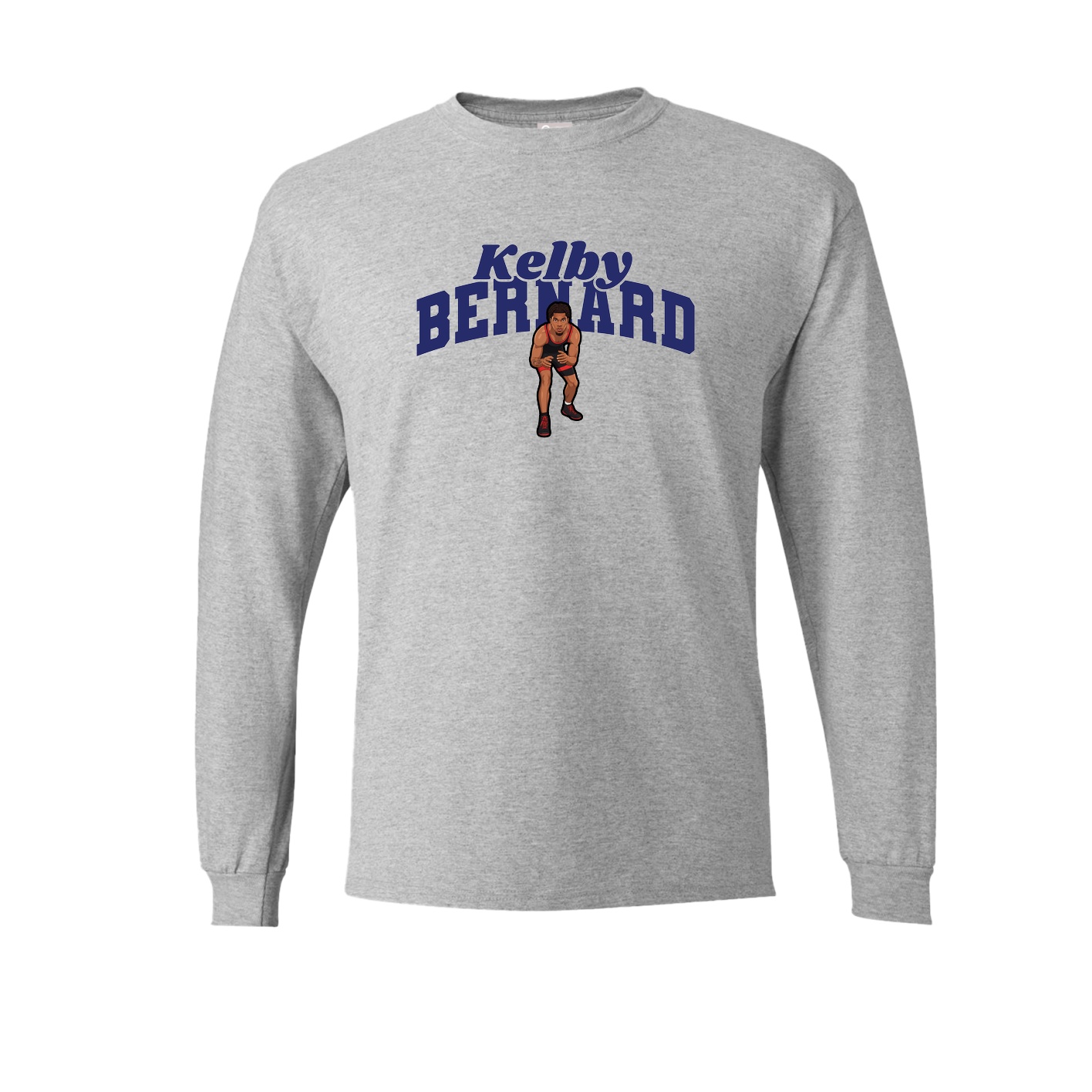 Long Sleeve Tee — Signature Arch in Grey