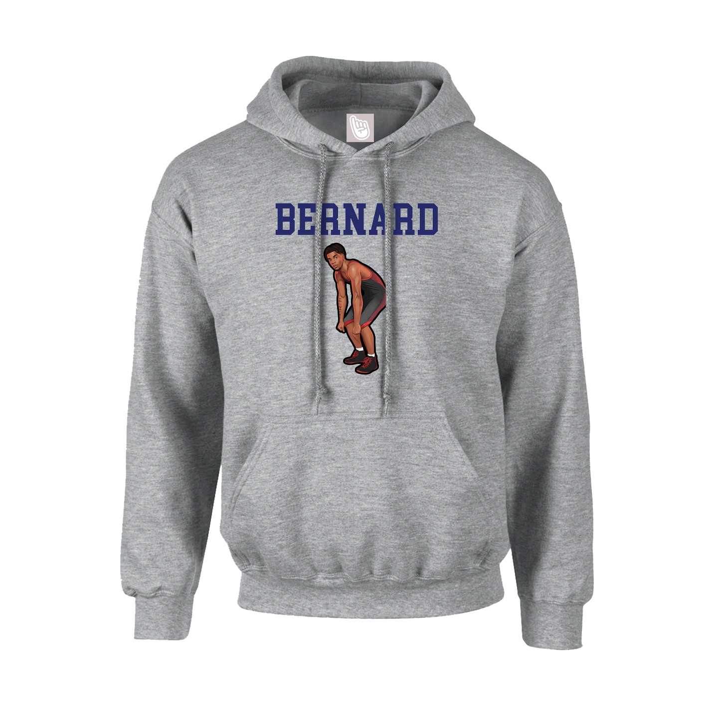 Hoodie — Shirsey in Grey