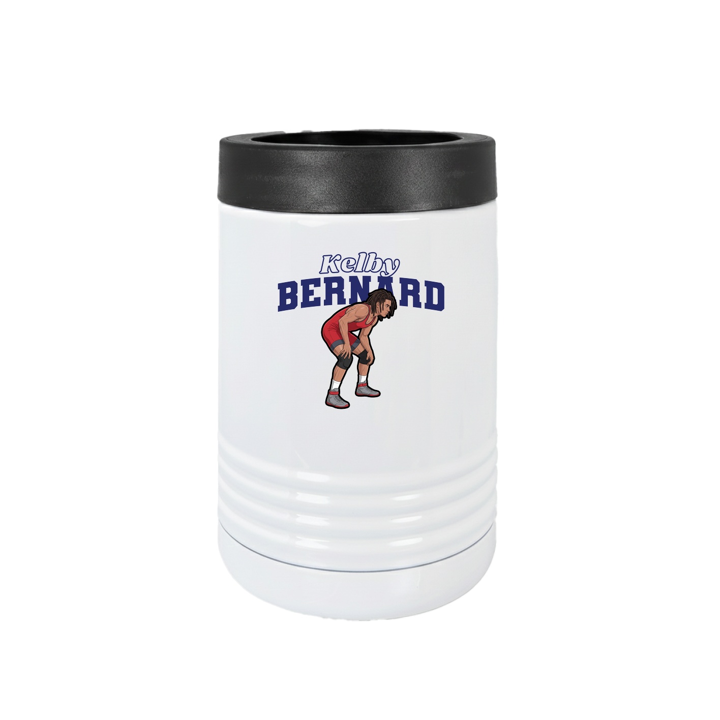 Beverage Holder — Name Arch in White