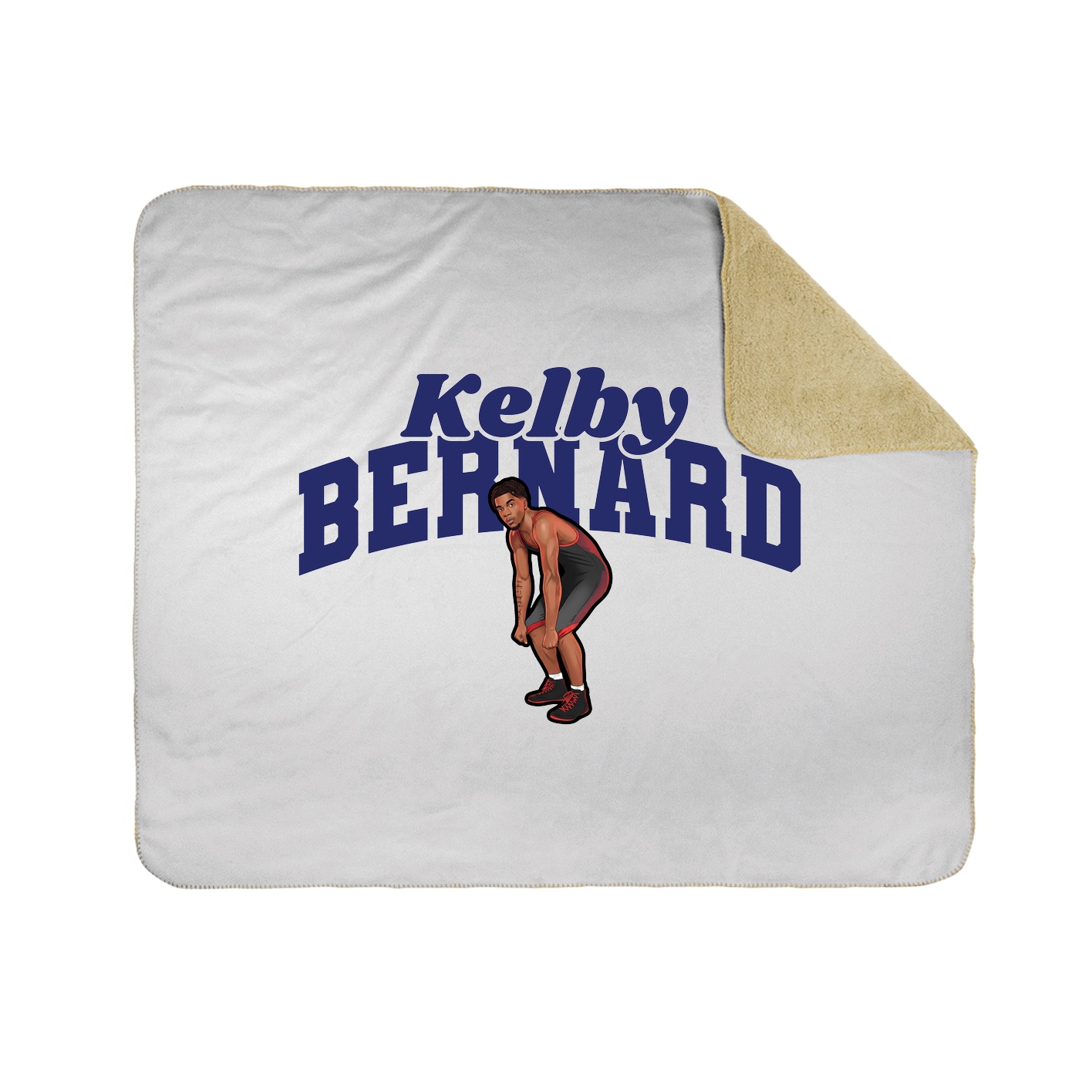 Throw Blanket — Signature Arch in White