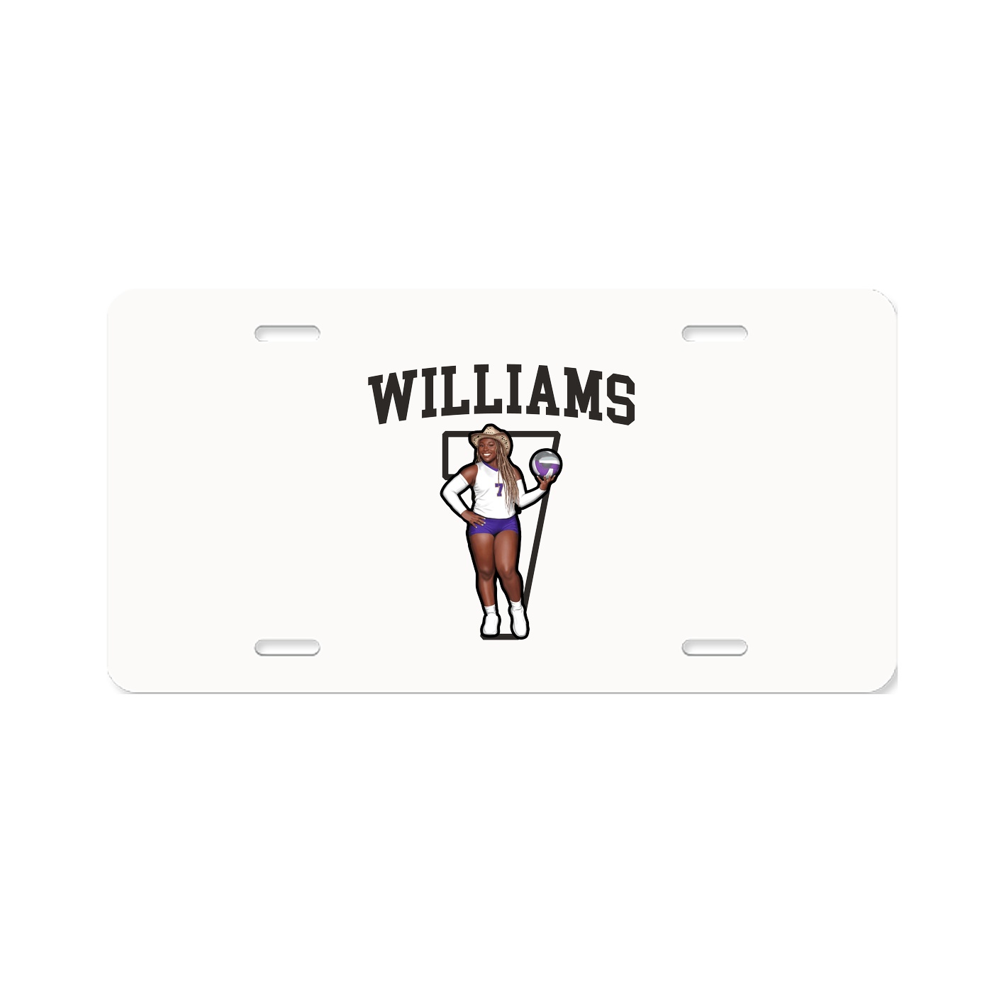 License Plate — Shirsey in Classic