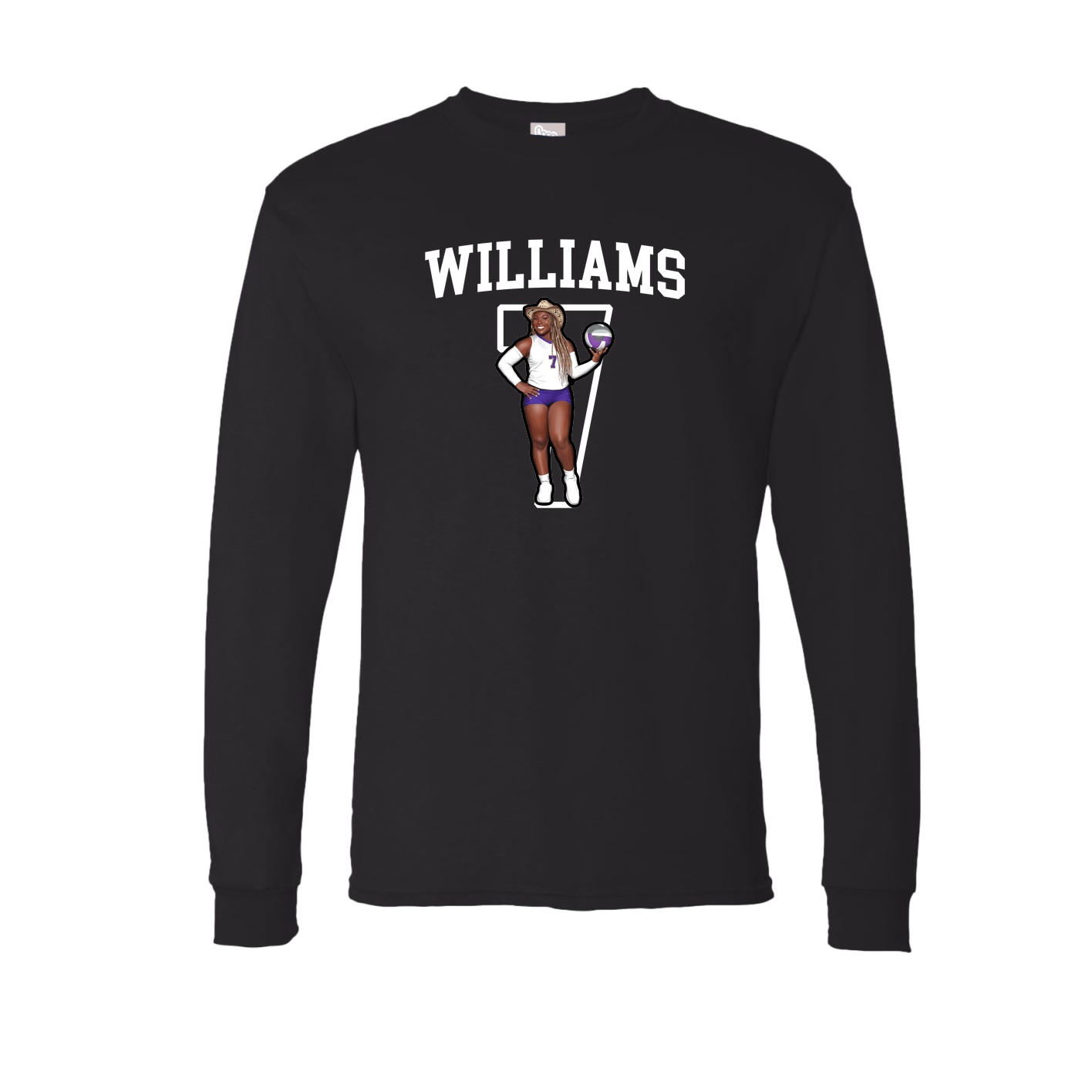Long Sleeve Tee — Shirsey in Black