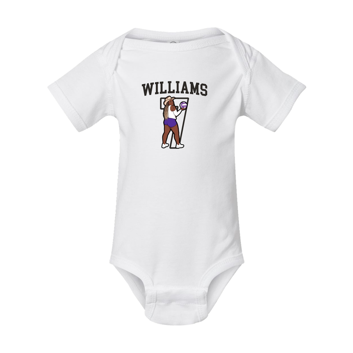Baby Onesie — Shirsey in White