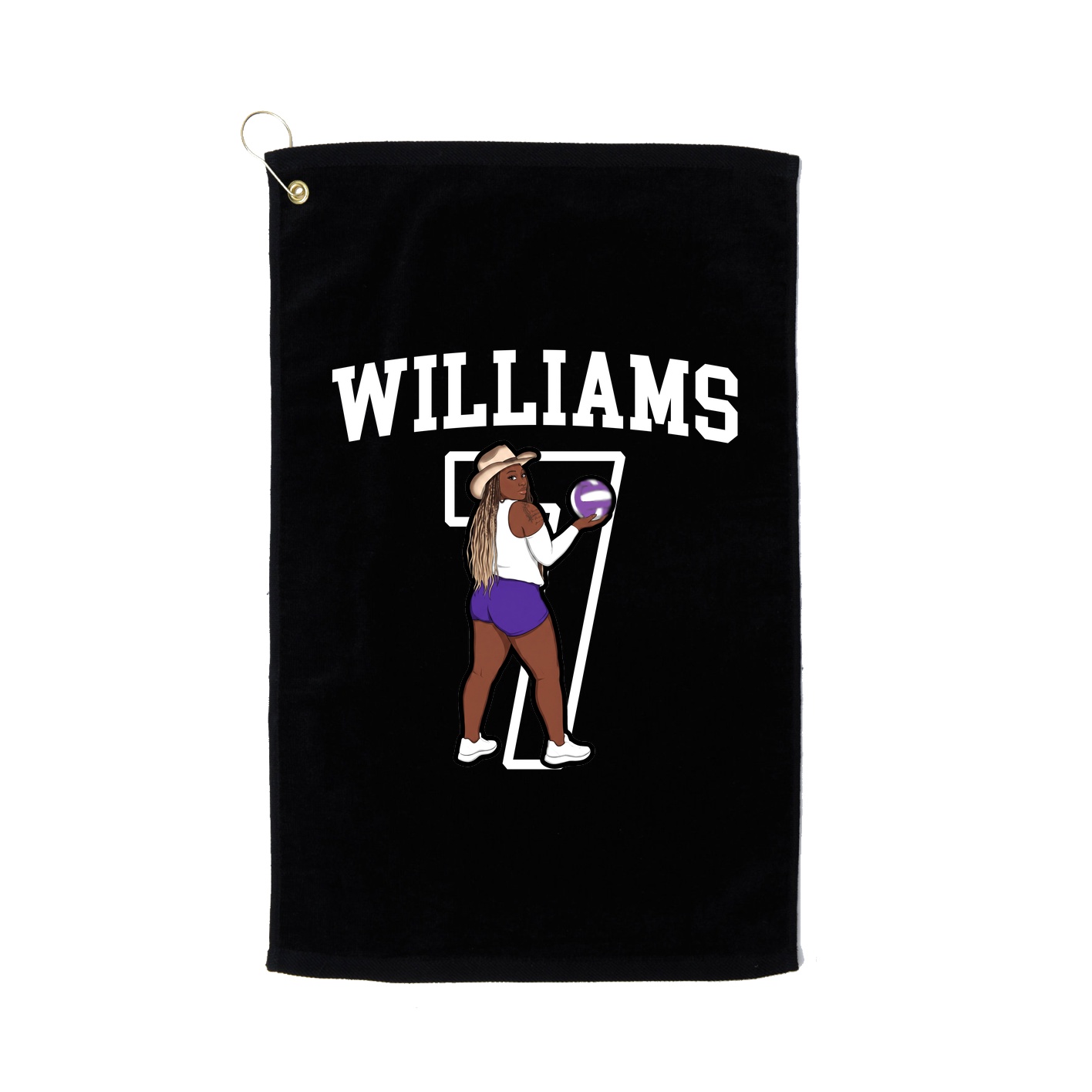 Golf Towel — Shirsey in Black