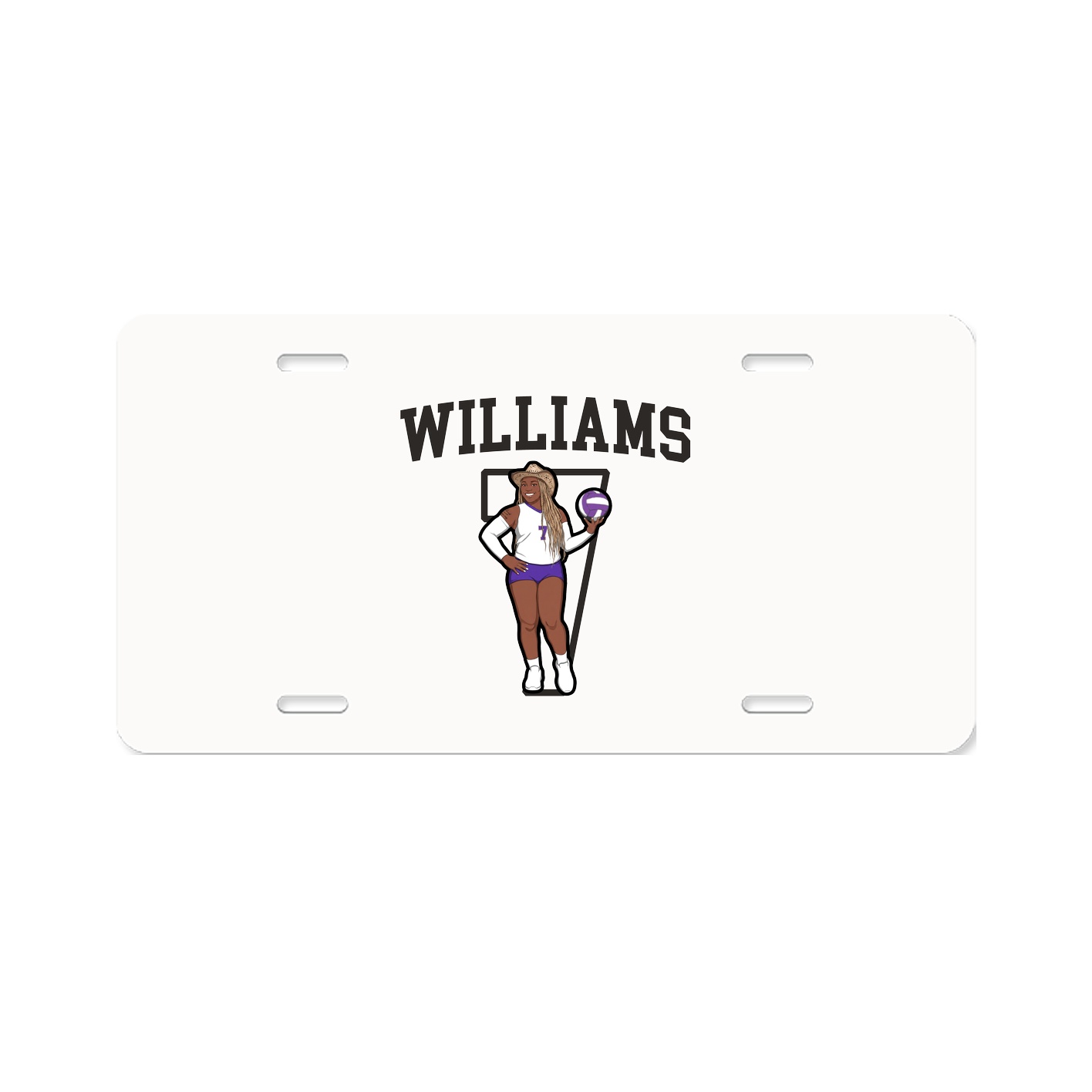 License Plate — Shirsey in Classic