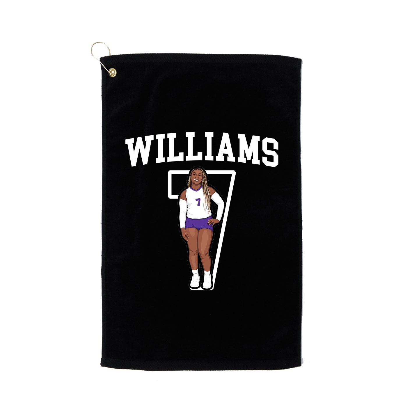 Golf Towel — Shirsey in Black
