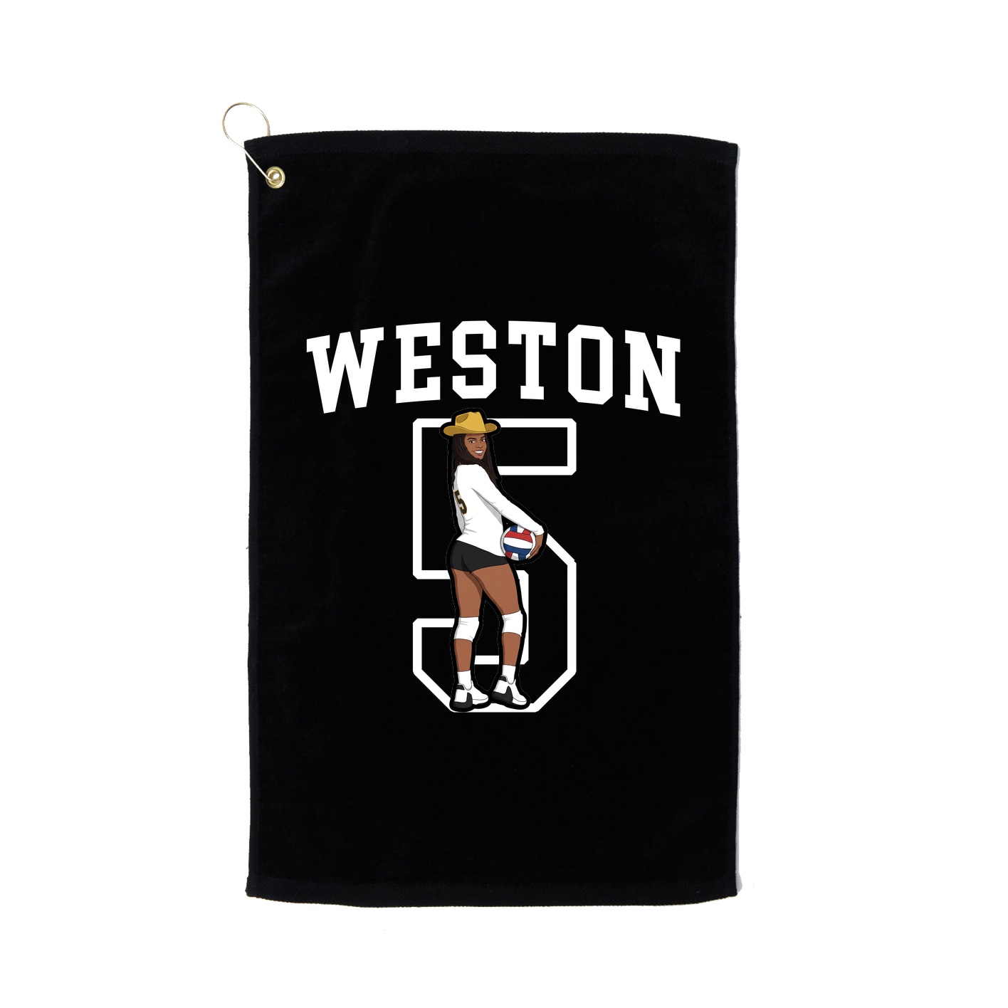 Golf Towel — Shirsey in Black