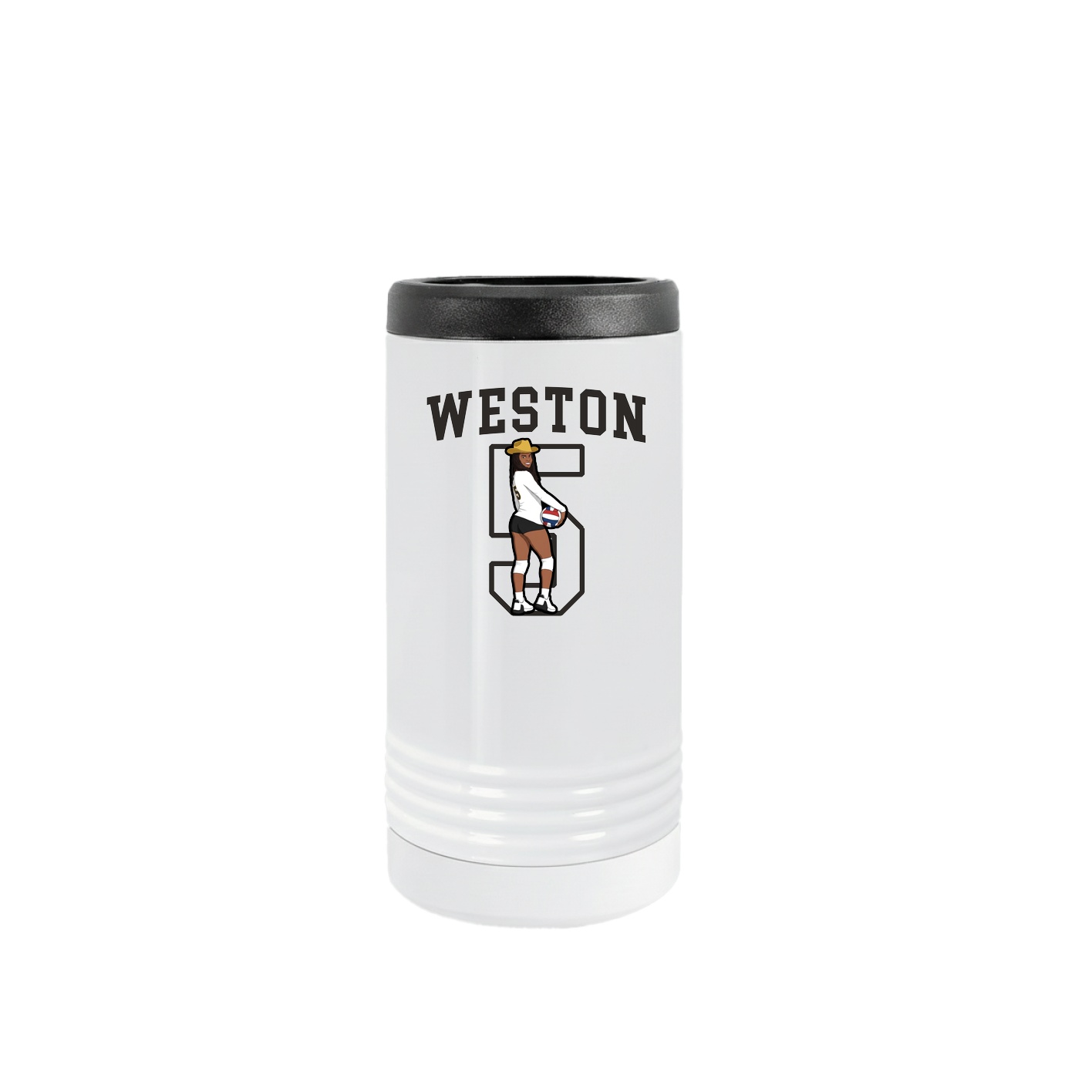 Slim Beverage Holder — Shirsey in White