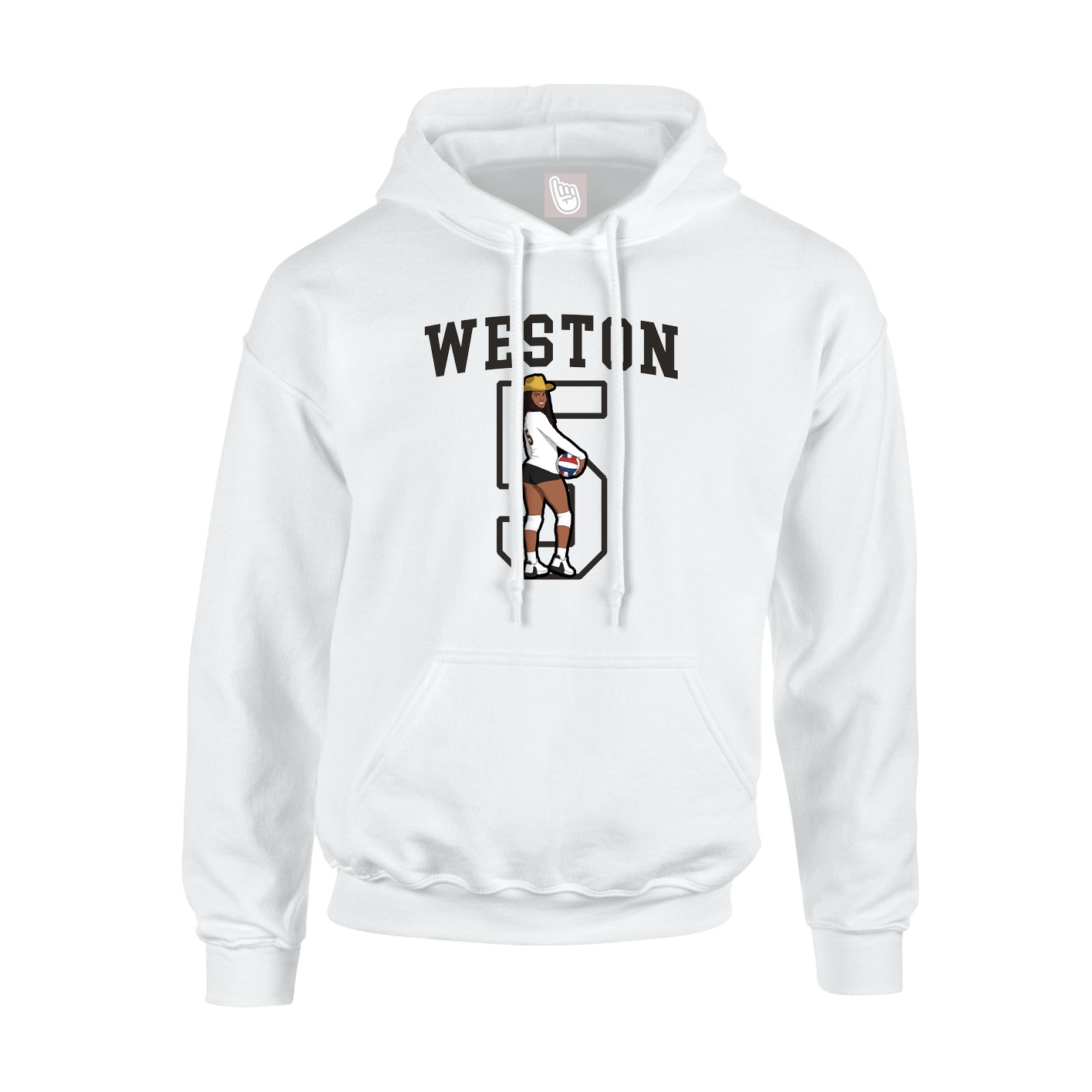 Youth Hoodie — Shirsey in White