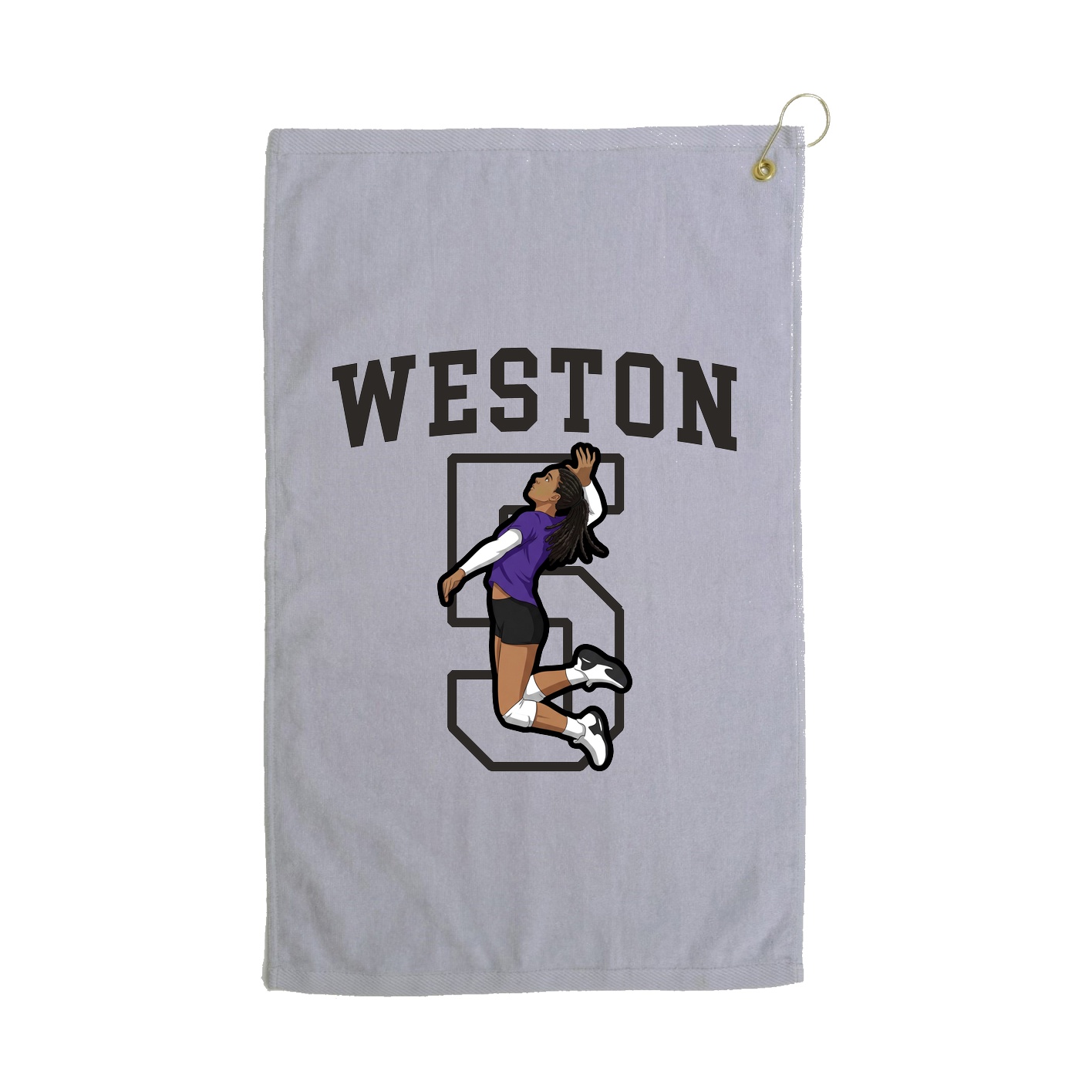 Golf Towel — Shirsey in Grey