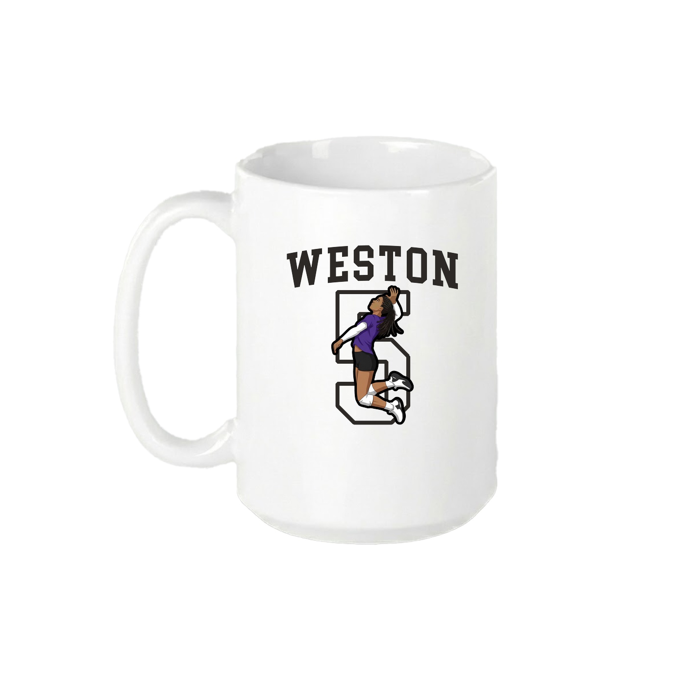 15oz Coffee Mug — Shirsey in White