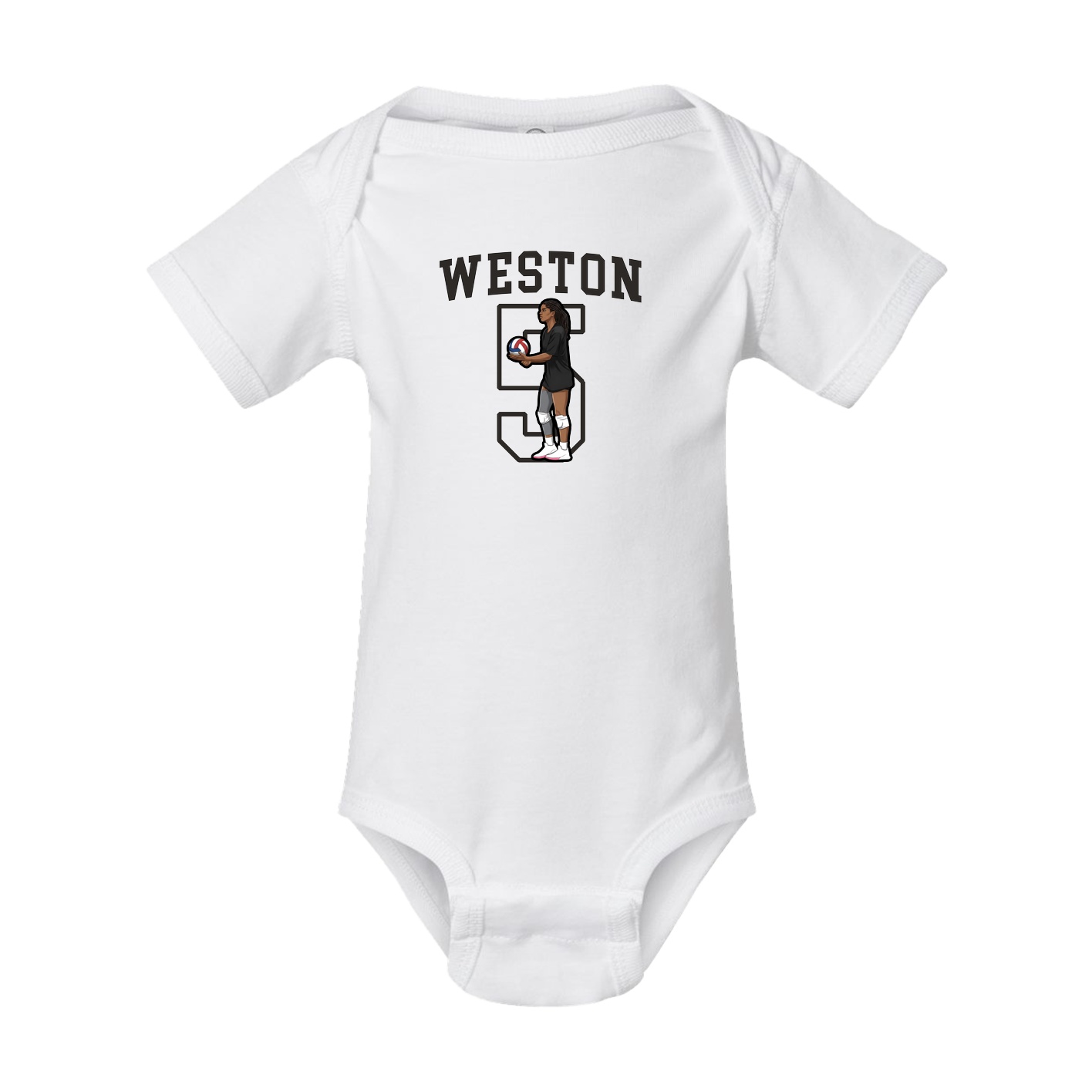 Baby Onesie — Shirsey in White