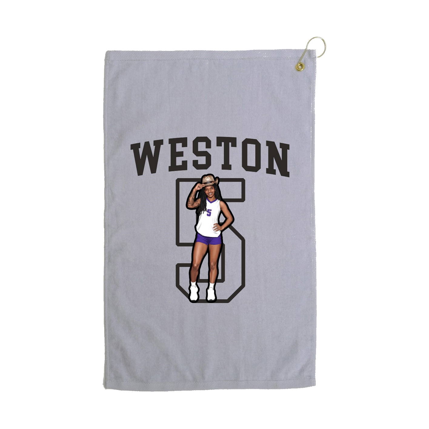 Golf Towel — Shirsey in Grey