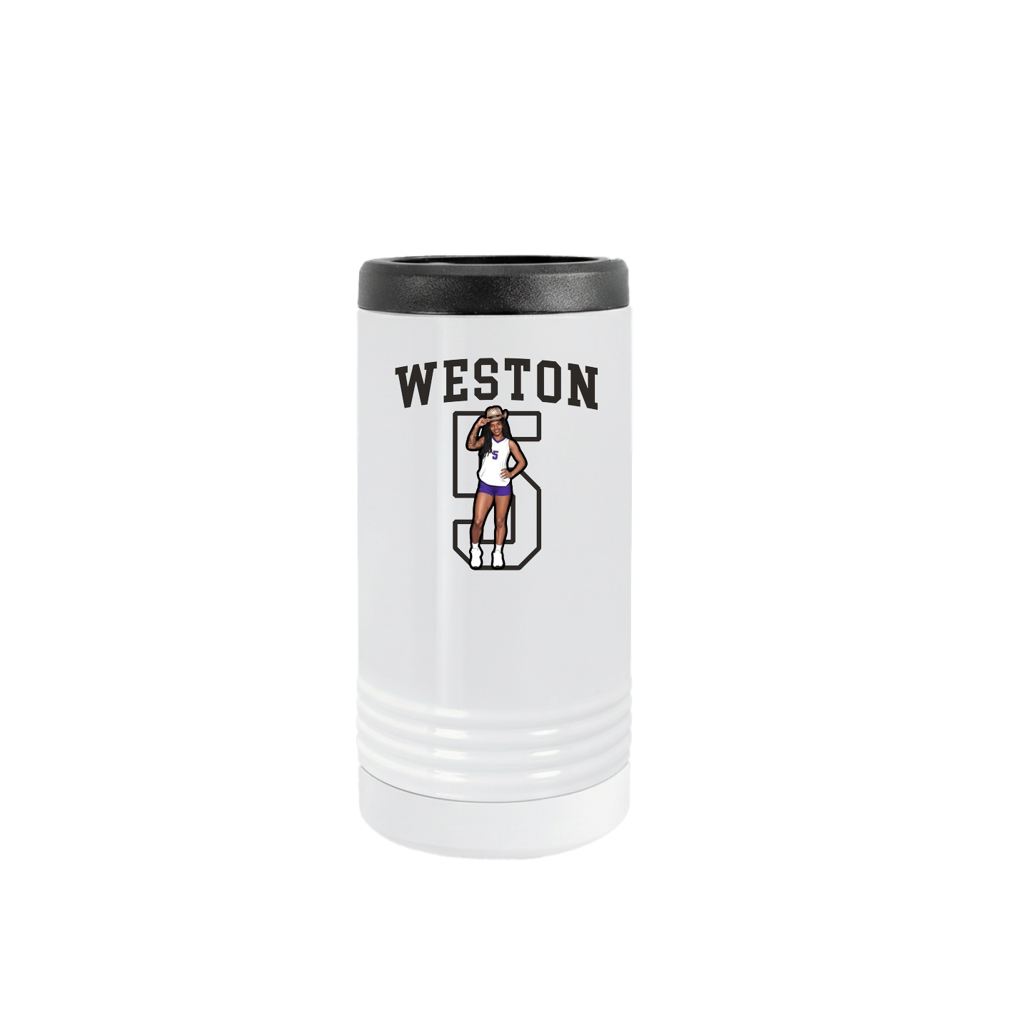 Slim Beverage Holder — Shirsey in White